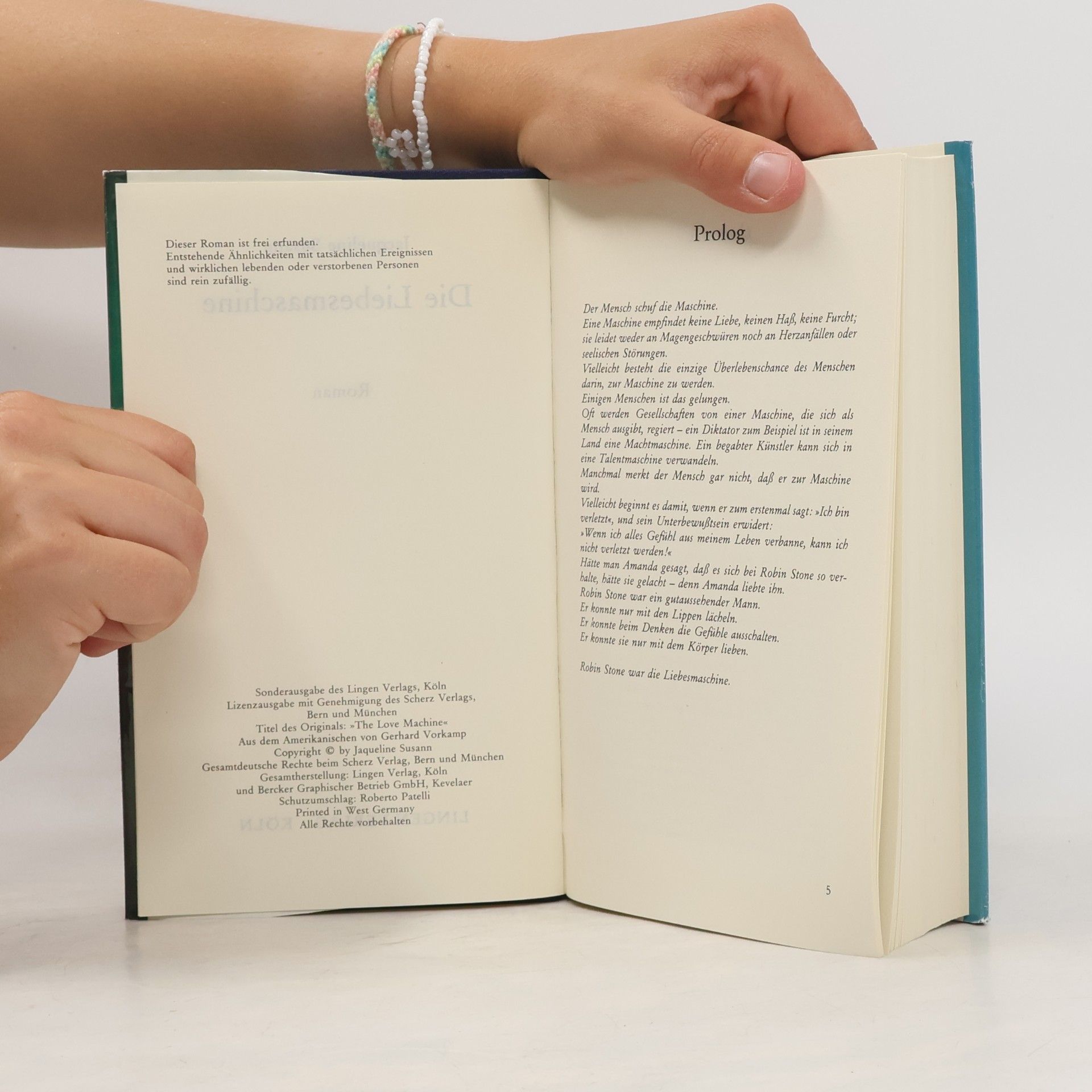 Jacqueline Susann Die Liebes maschine