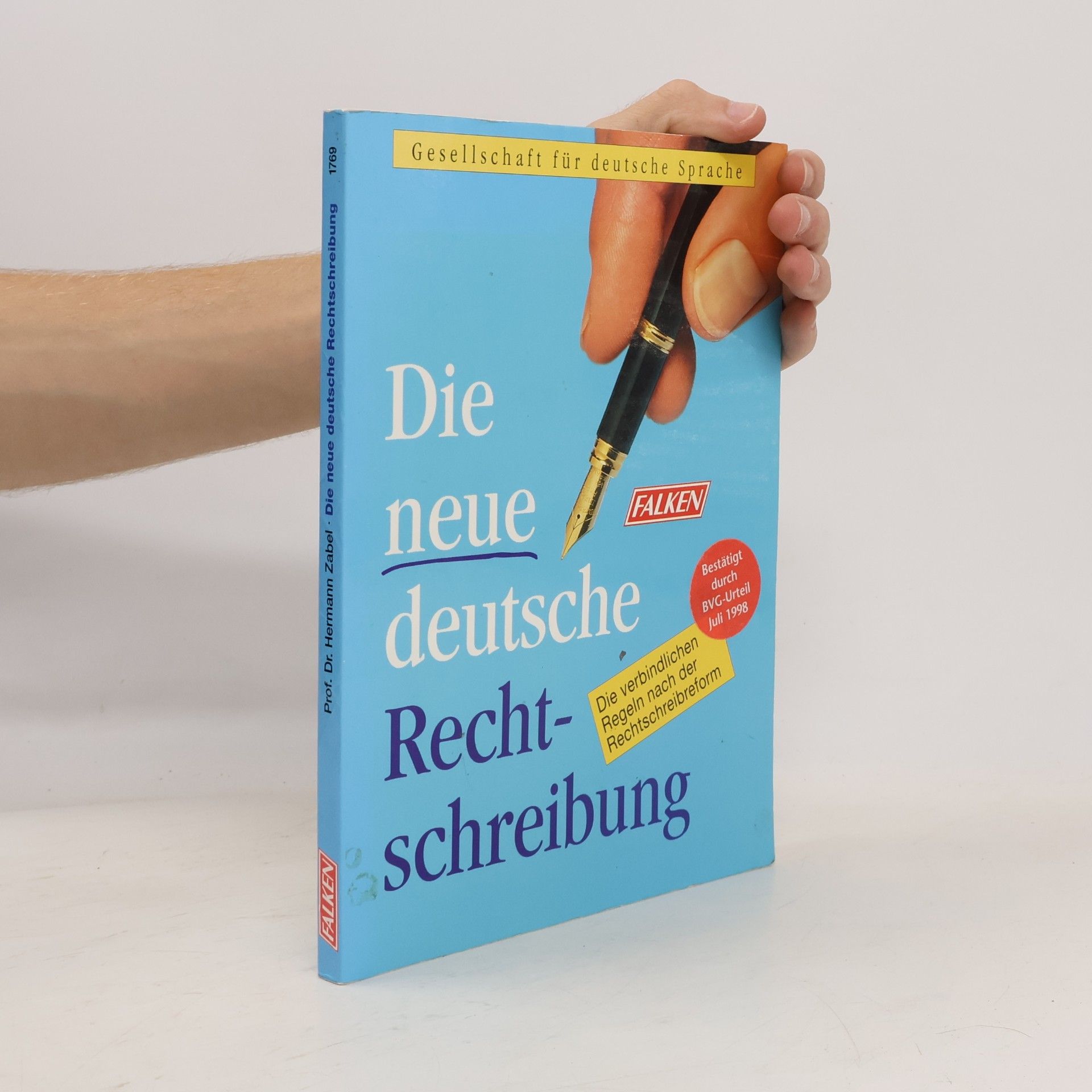 Hermann Zabel Die neue deutsche Rechtschreibung