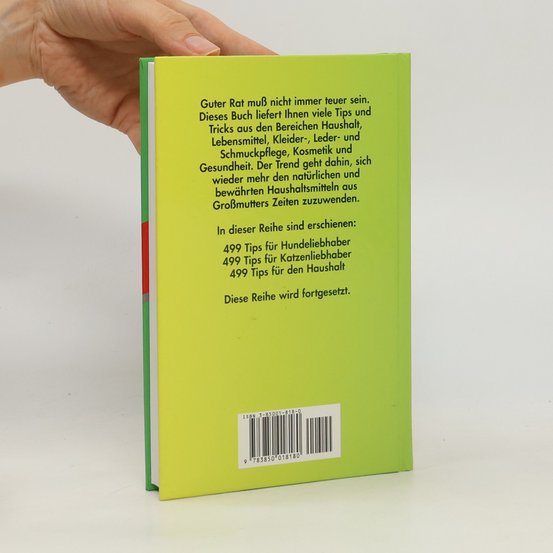 Elisabeth Bothe 499 Tips für den Haushalt