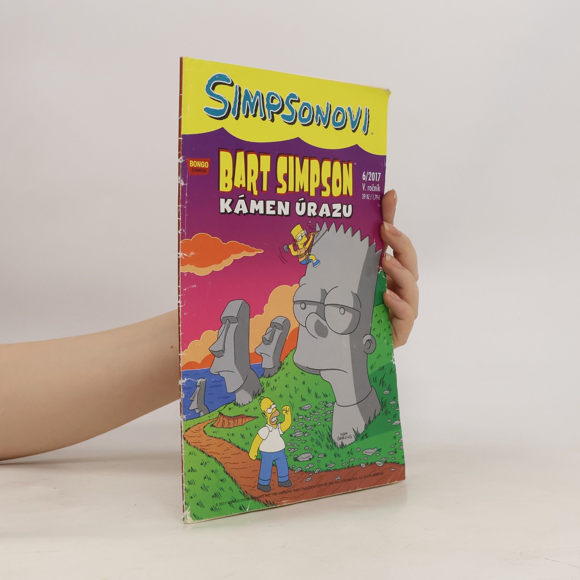 Matt Groening Simpsonovi - Bart Simpson 6/2017 - Kámen úrazu