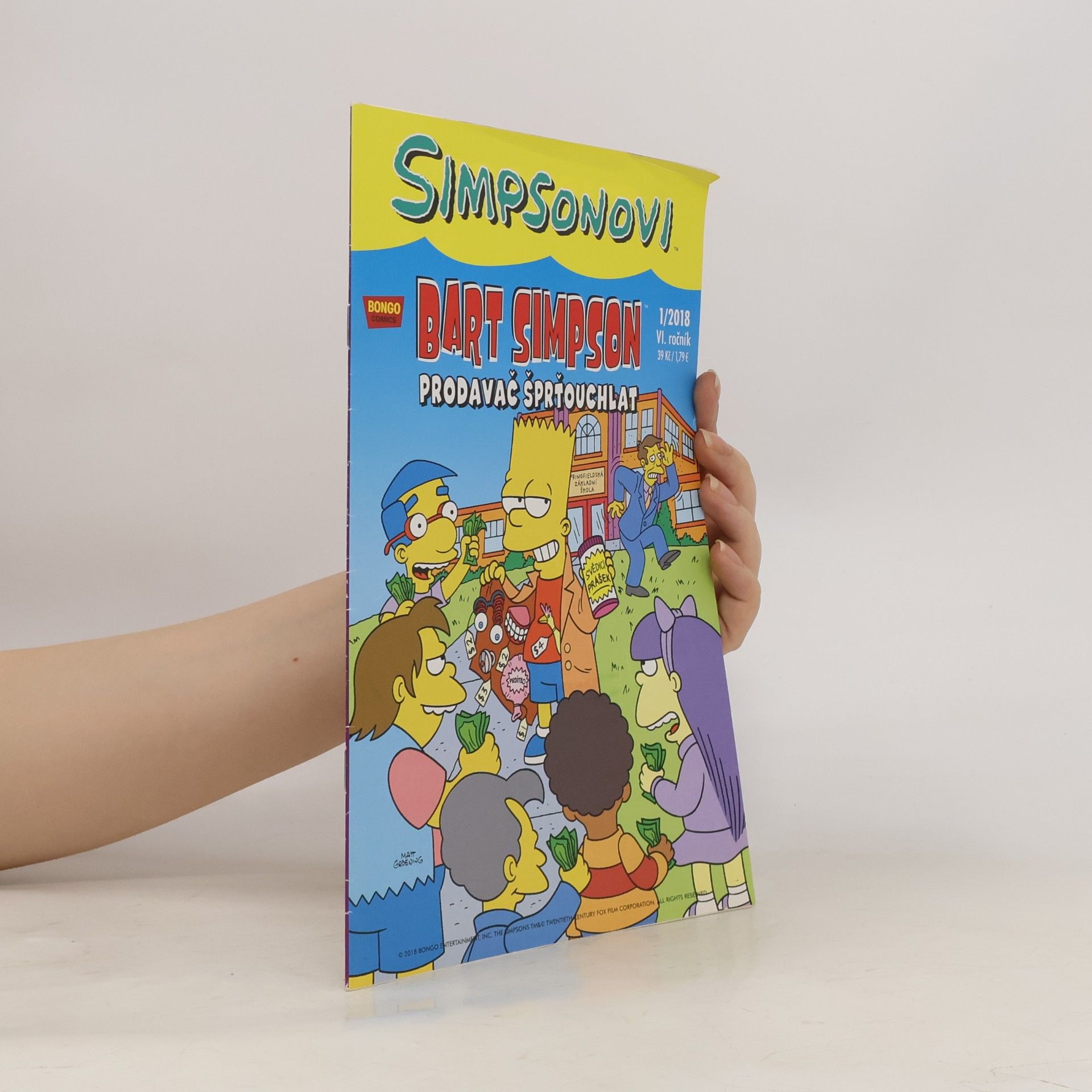 Various authors Simpsonovi  - Bart Simpson 1/2018