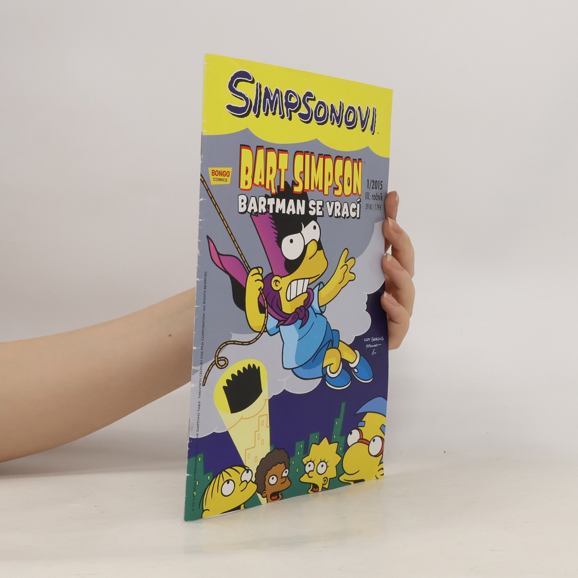 Matt Groening Simpsonovi - 1: Bart Simpson Batman se vrací: 1/2015 (2015)