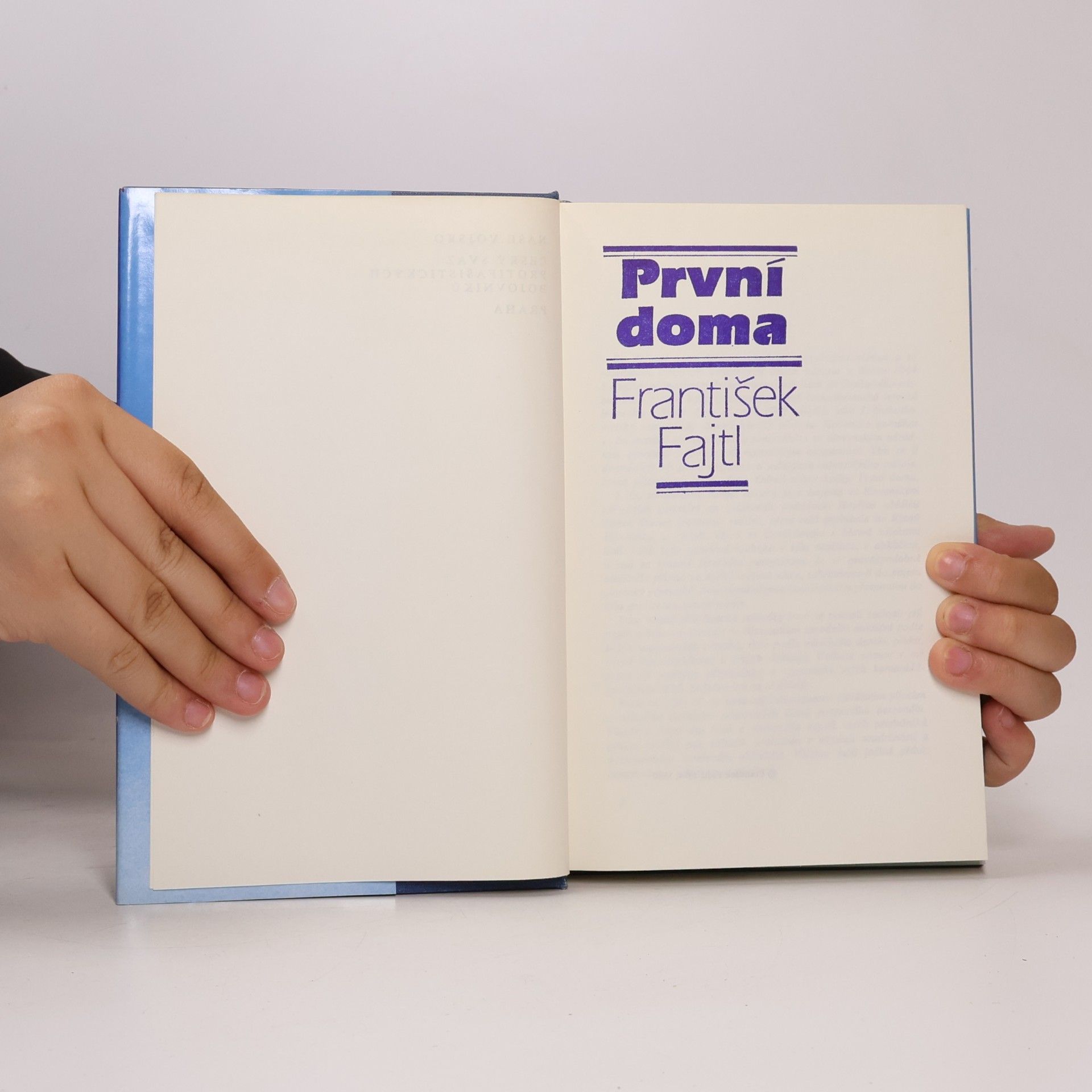 František Fajtl První doma