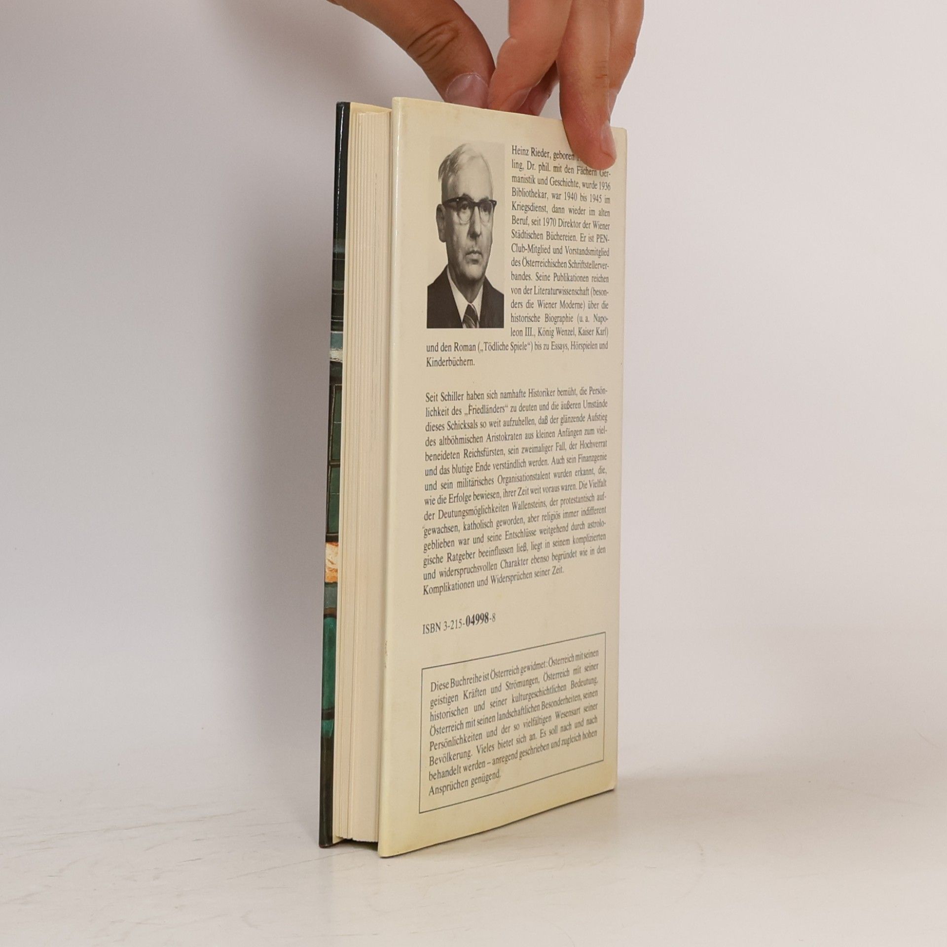 Heinz Rieder Wallenstein