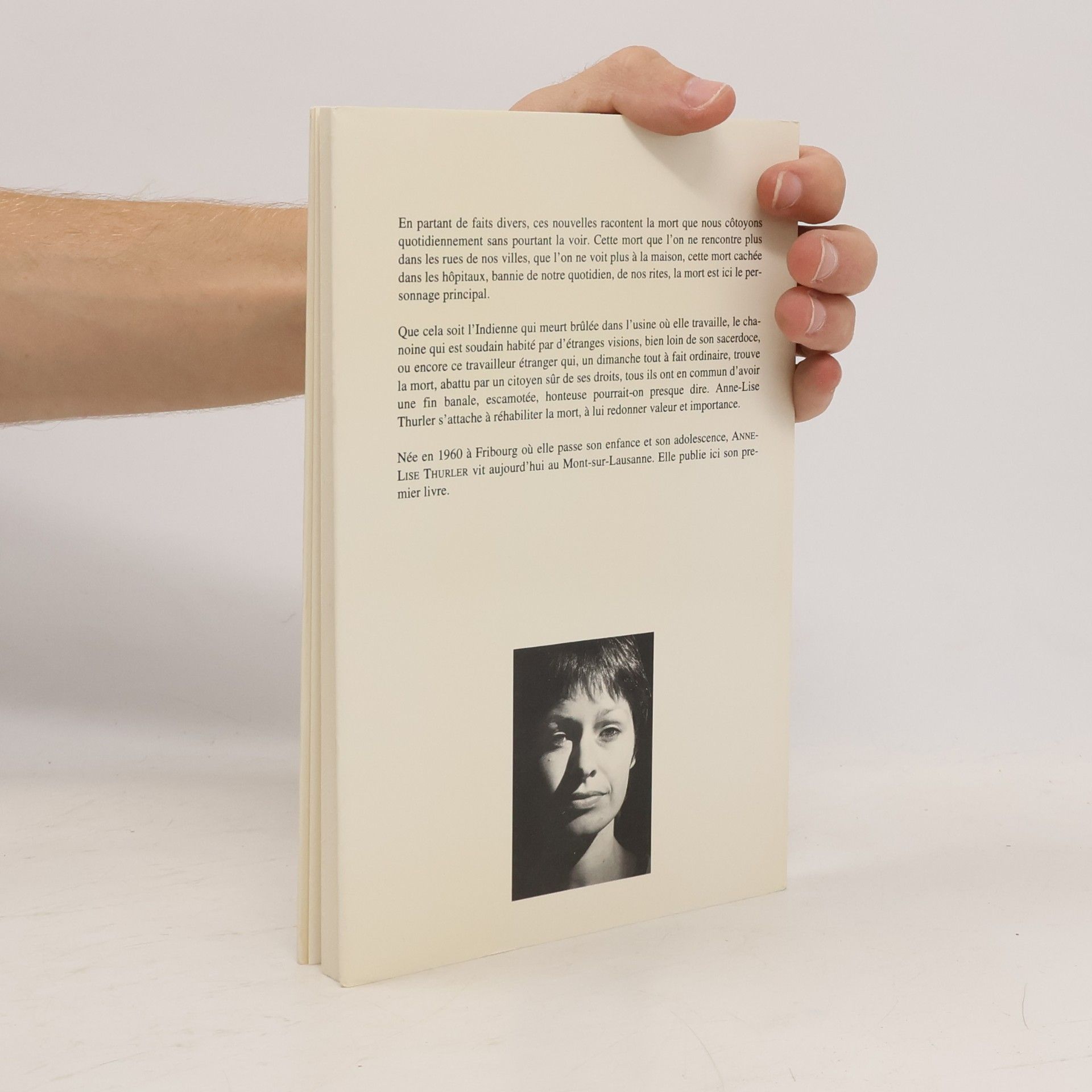 Anne-Lise Thurler Scènes de la mort ordinaire
