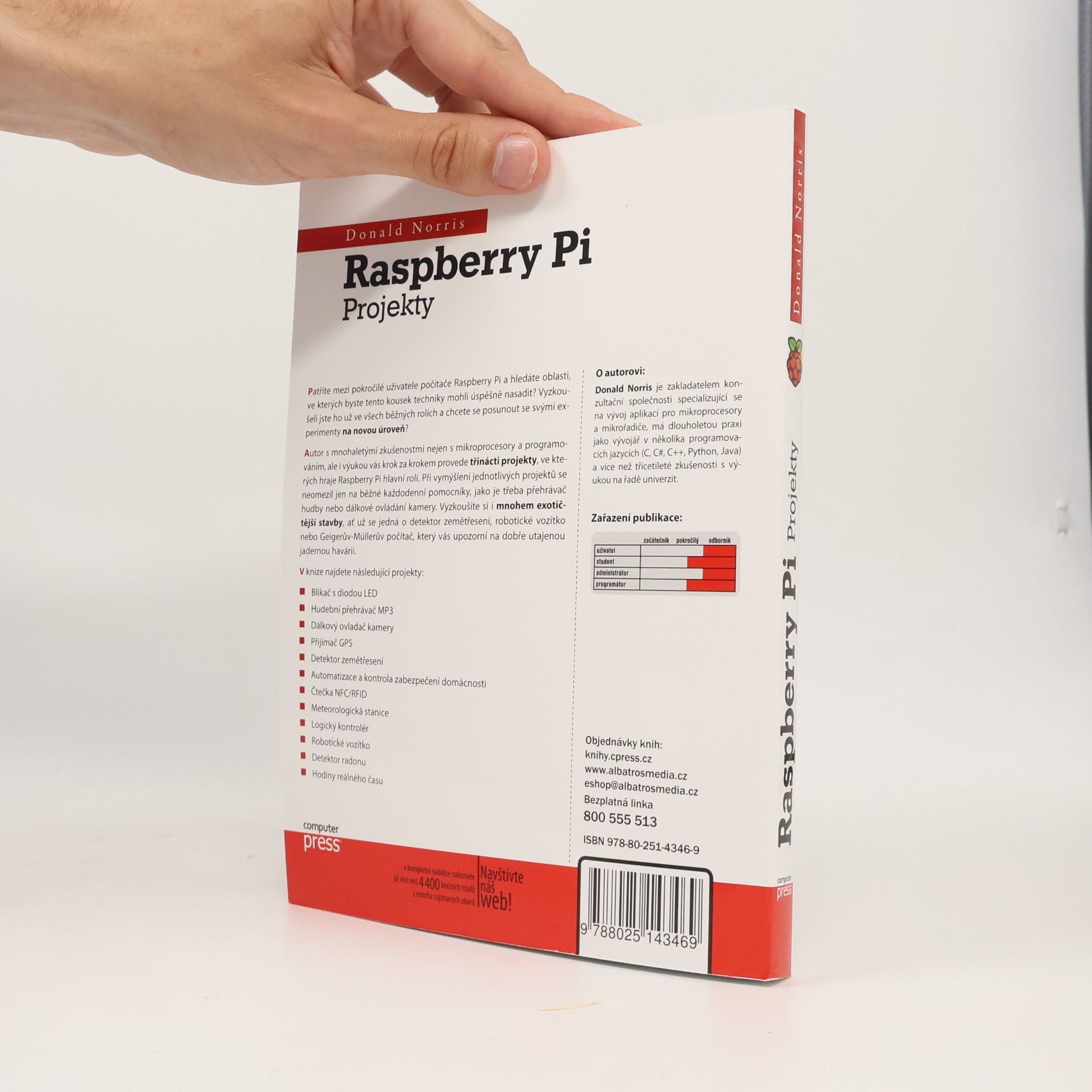 Donald Norris Raspberry Pi: Projekty