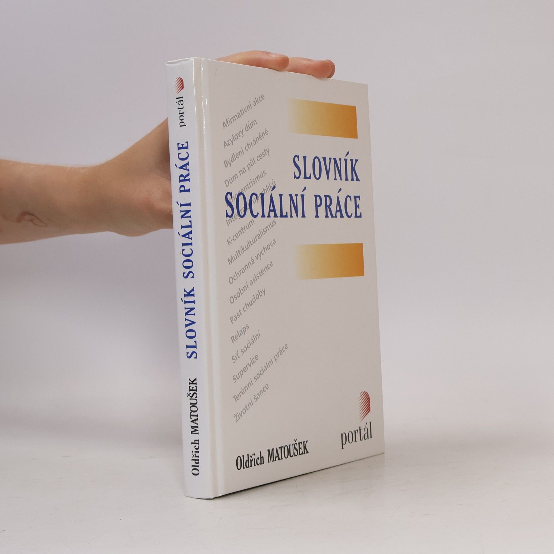Oldřich Matoušek Slovník sociální práce