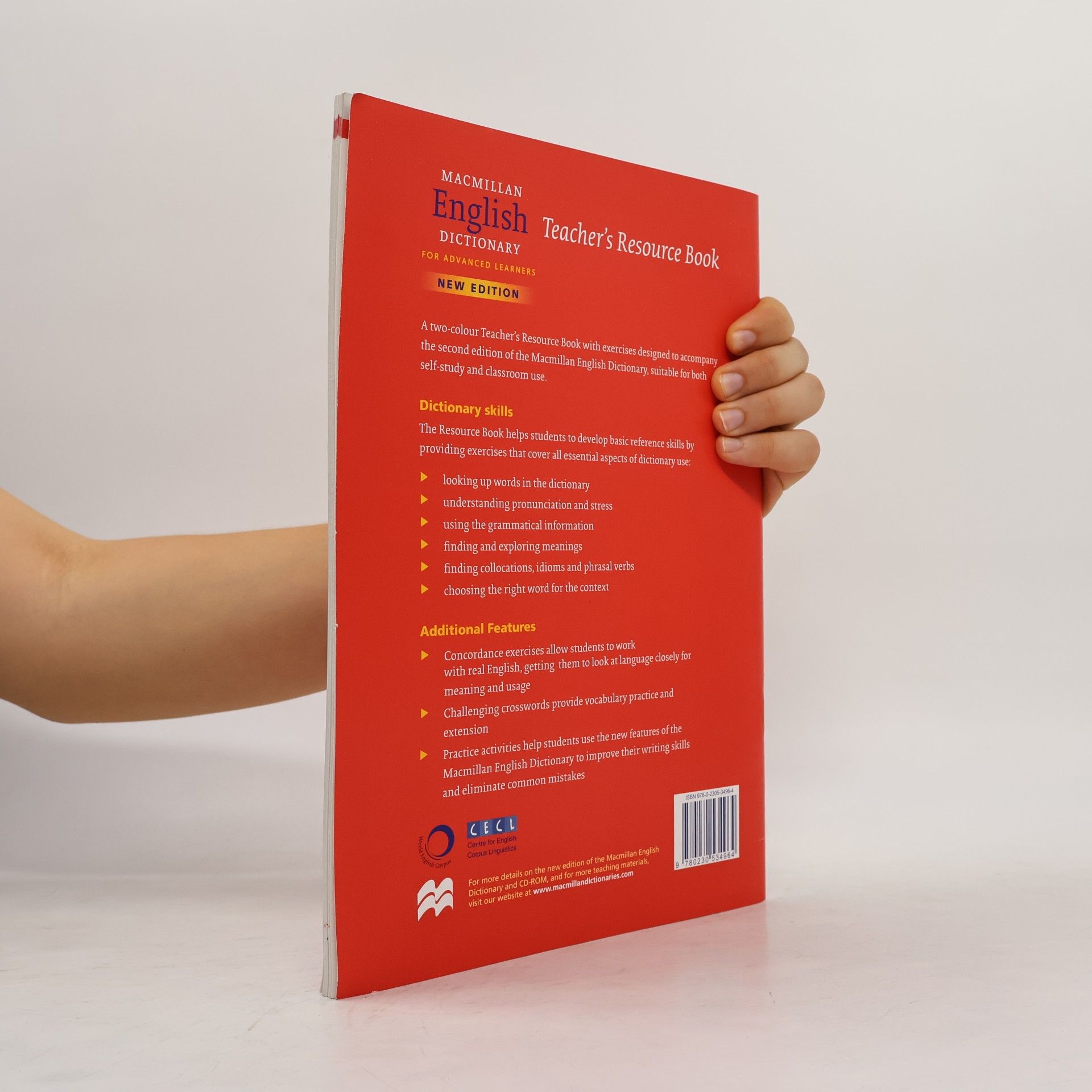 Various authors Macmillan English dictionary for advanced learners. Teacher's resource book