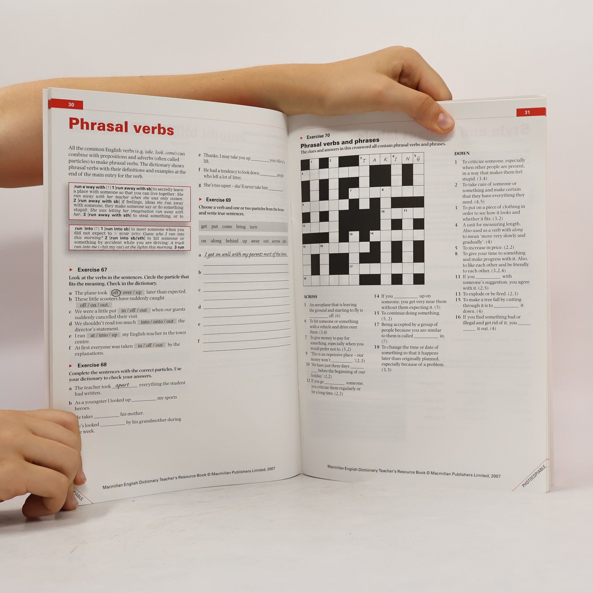Various authors Macmillan English dictionary for advanced learners. Teacher's resource book