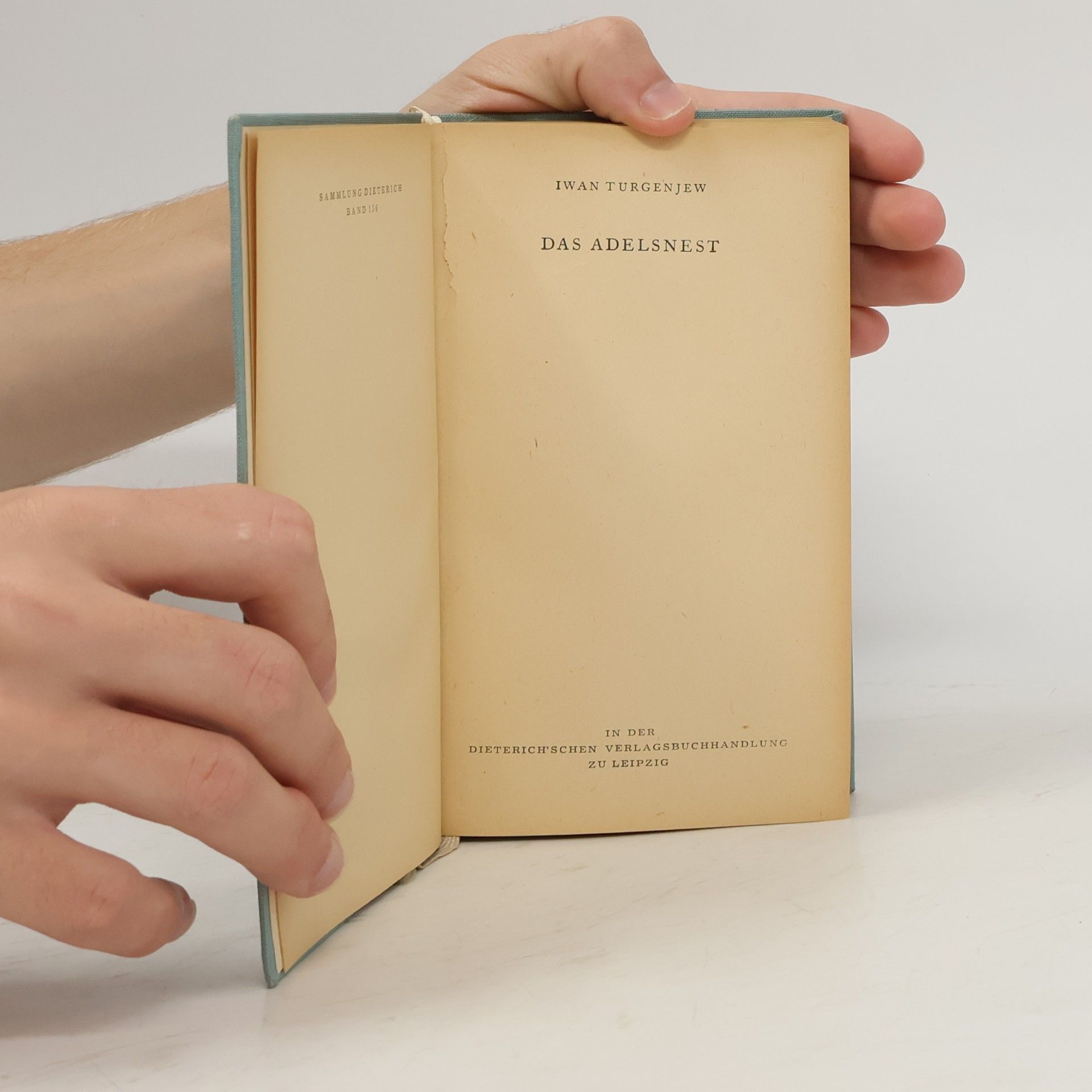 Ivan Turgenev Das Adelsnest