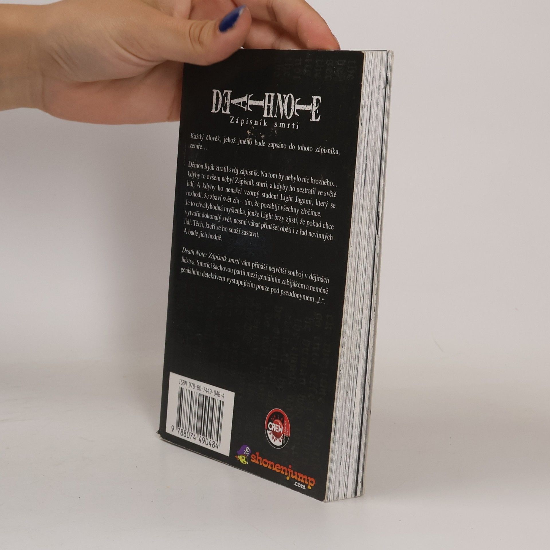 Tsugumi Ohba Death note. Zápisník smrti. 1. díl.