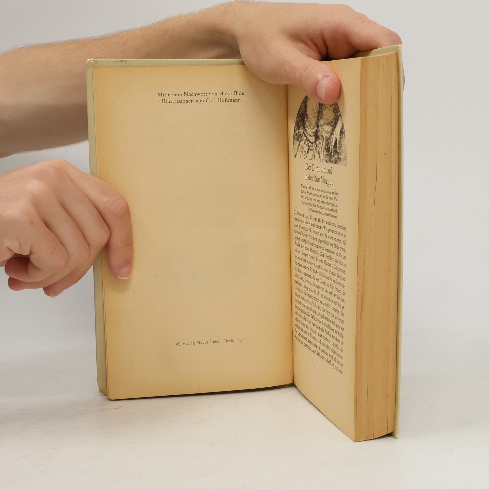 Edgar Allan Poe Die Abenteuer eines gewissen Hans Pfaall