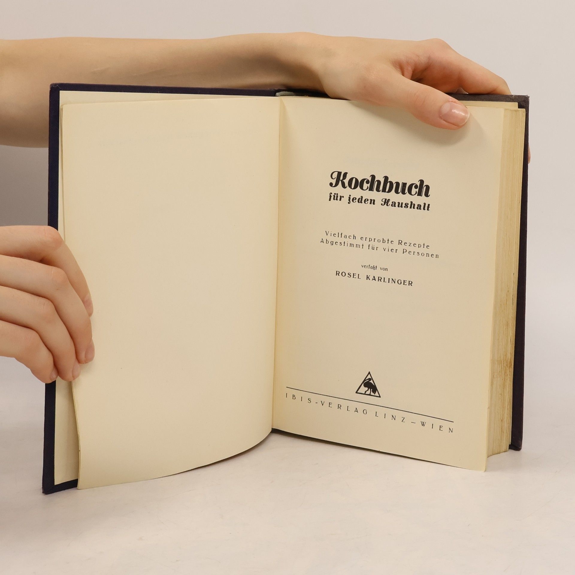 Rosel Karlinger Kochbuch für jeden Haushalt