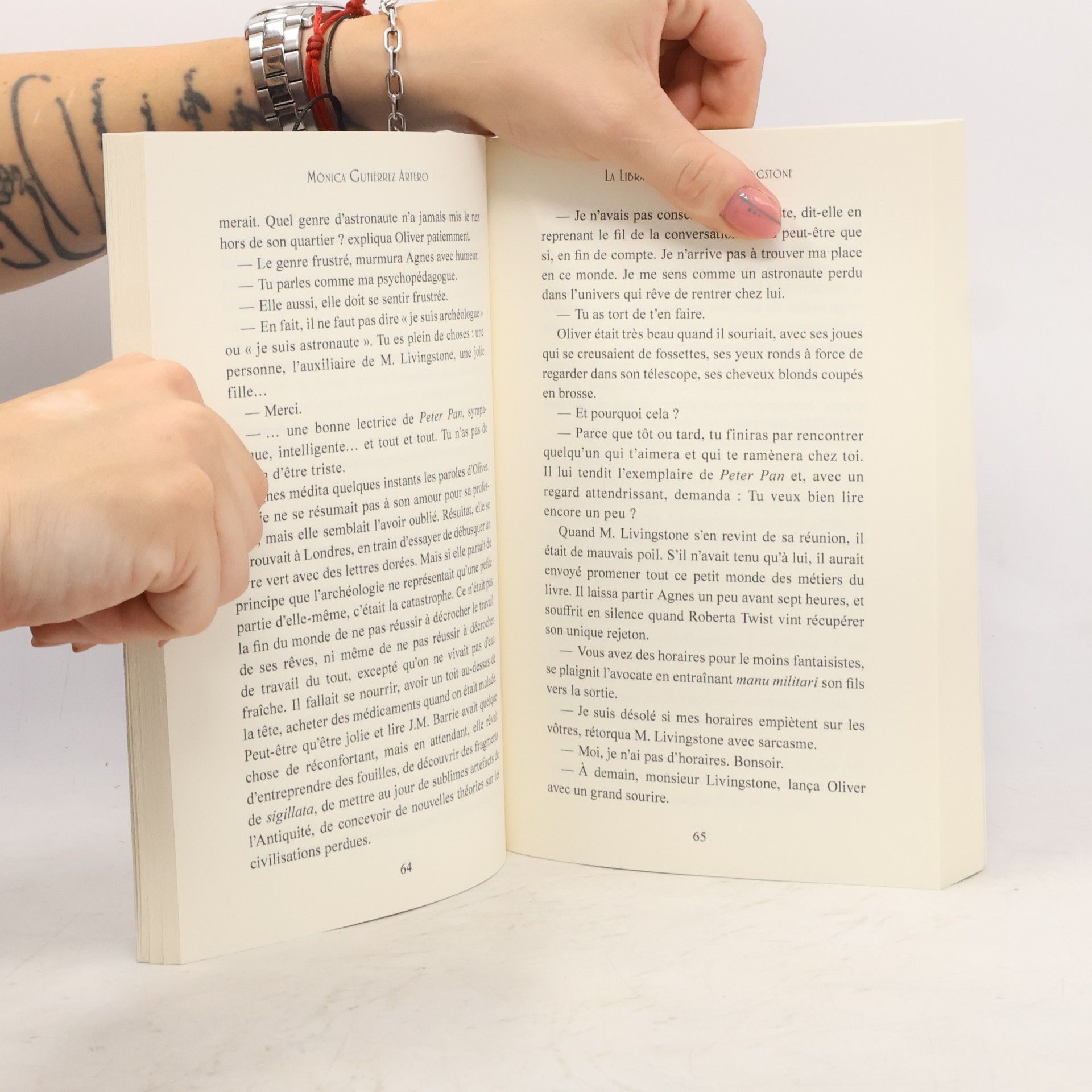 Mónica Gutiérrez Artero La librairie de monsieur Livingstone