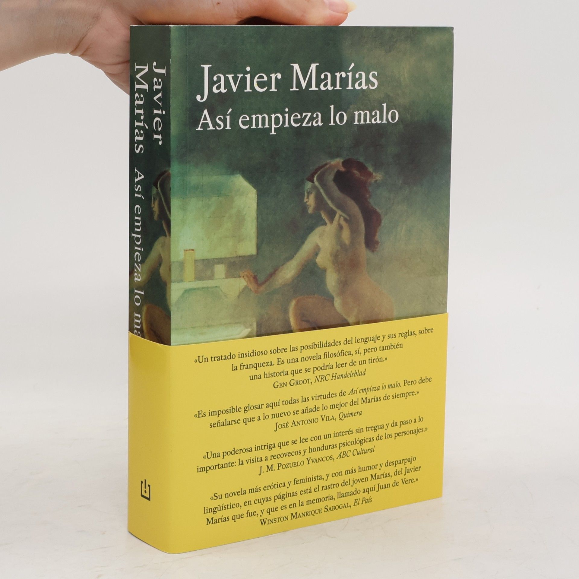 Javier Marías Así empieza lo malo