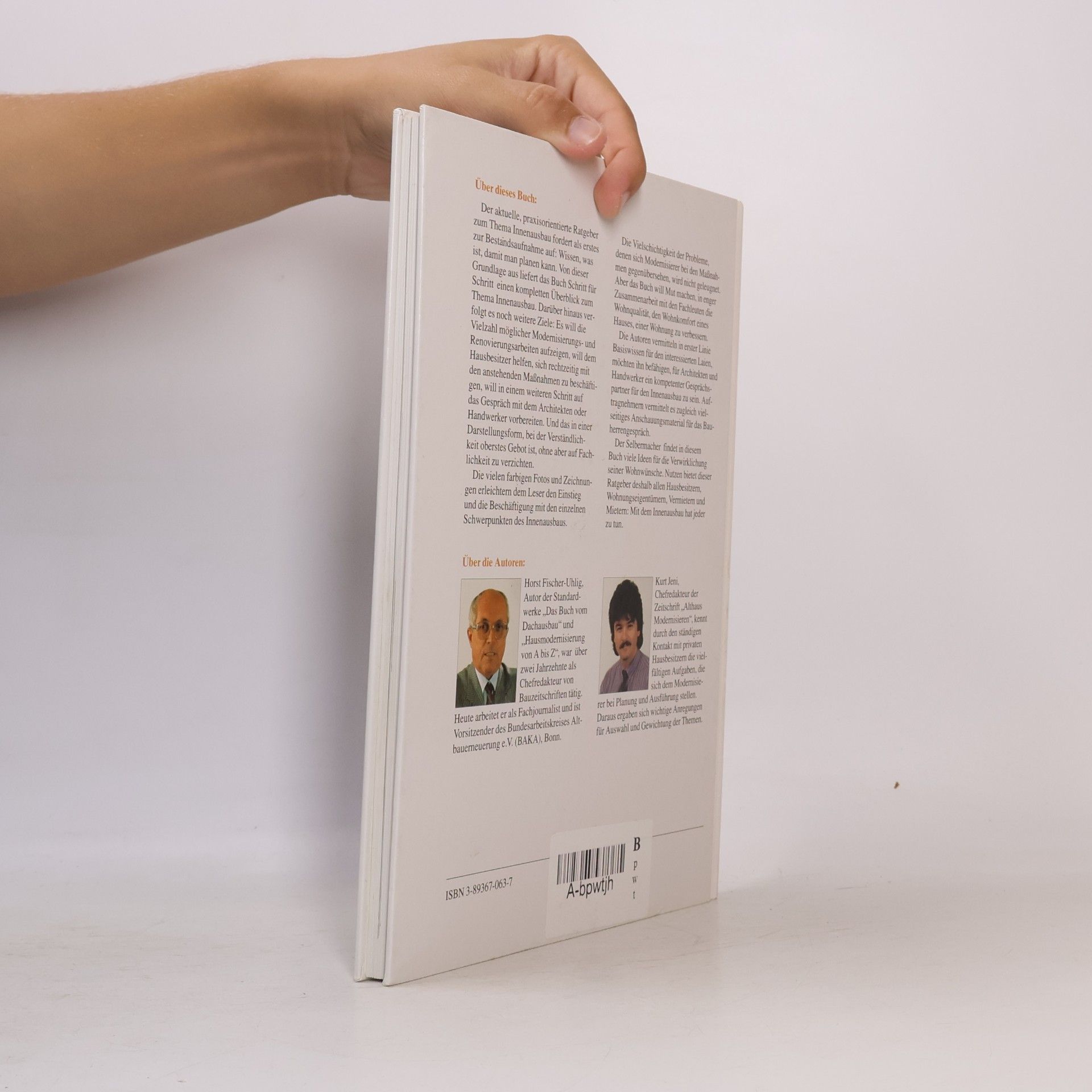 Horst Fischer-Uhlig Das Buch vom Innenausbau