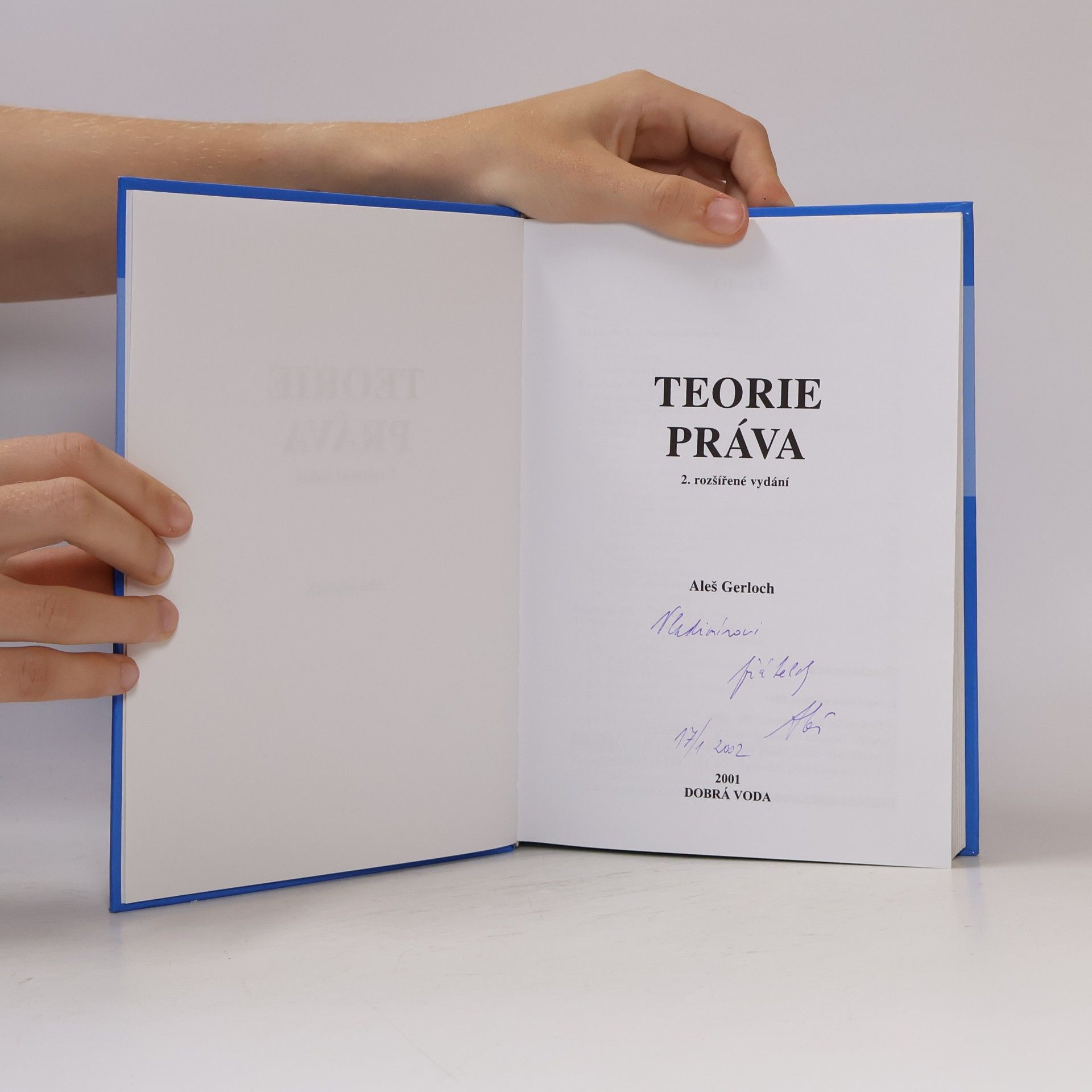 Aleš Gerloch Teorie práva
