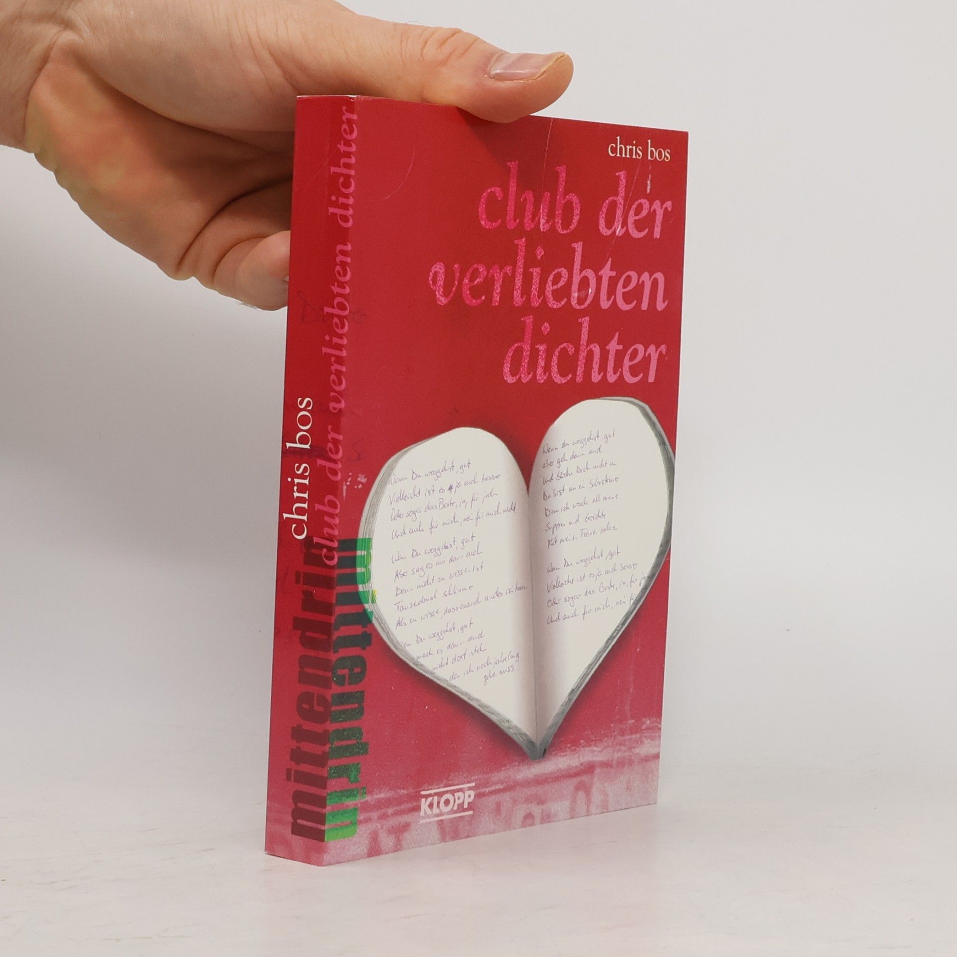Chris Bos Club der verliebten Dichter