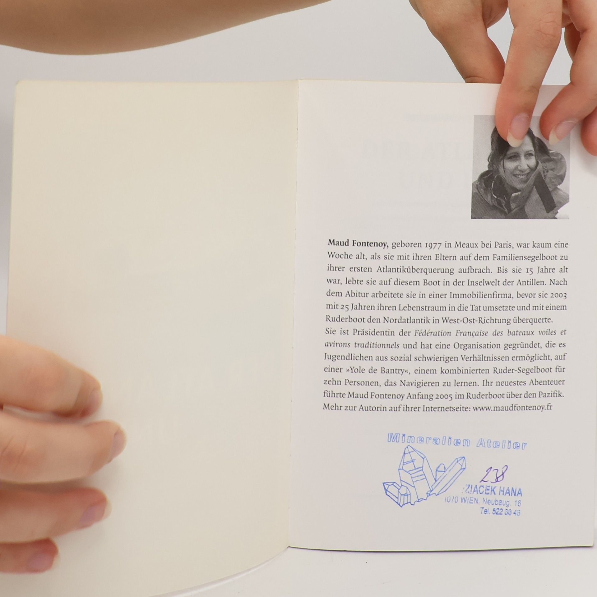 Maud Fontenoy Der Atlantik und ich