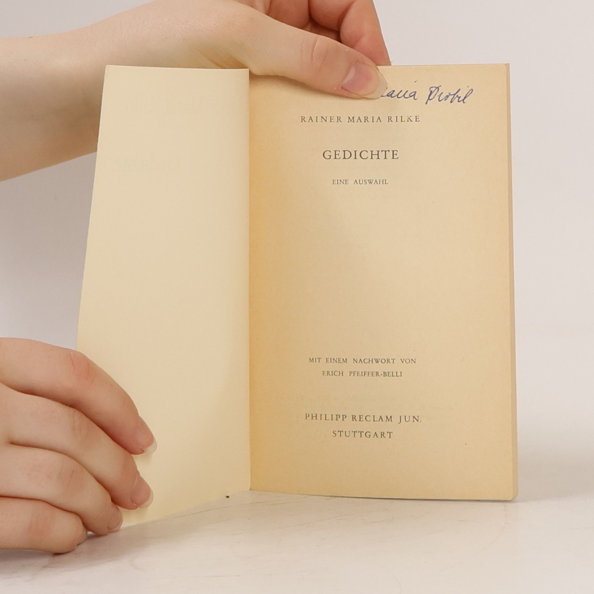 Rainer Maria Rilke Gedichte