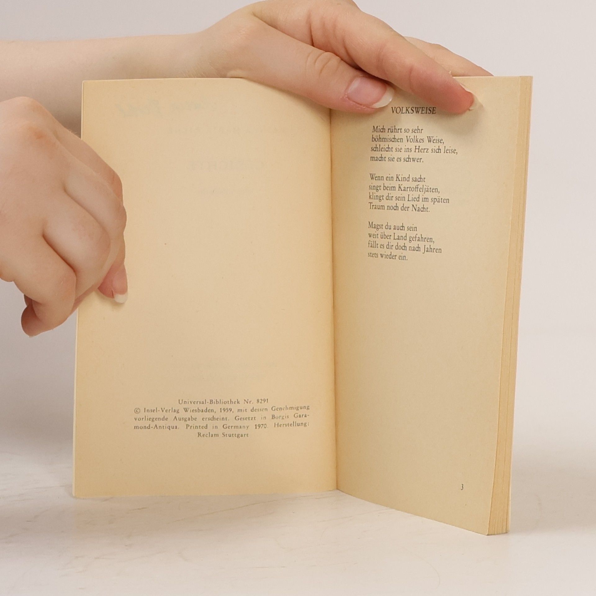 Rainer Maria Rilke Gedichte
