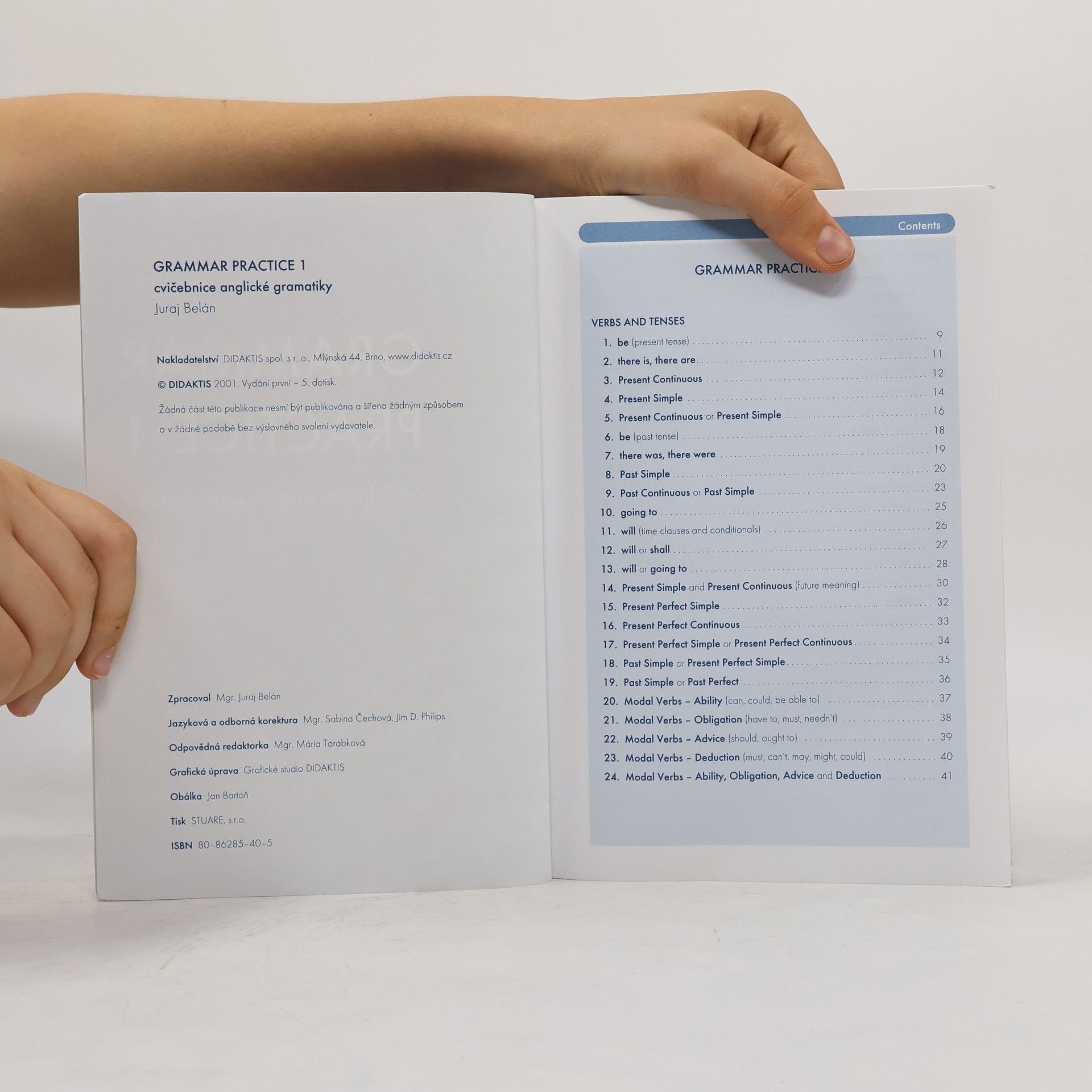 Various authors Grammar Practice 1. Cvičebnice anglické gramatiky pro začátečníky až mírně pokročilé