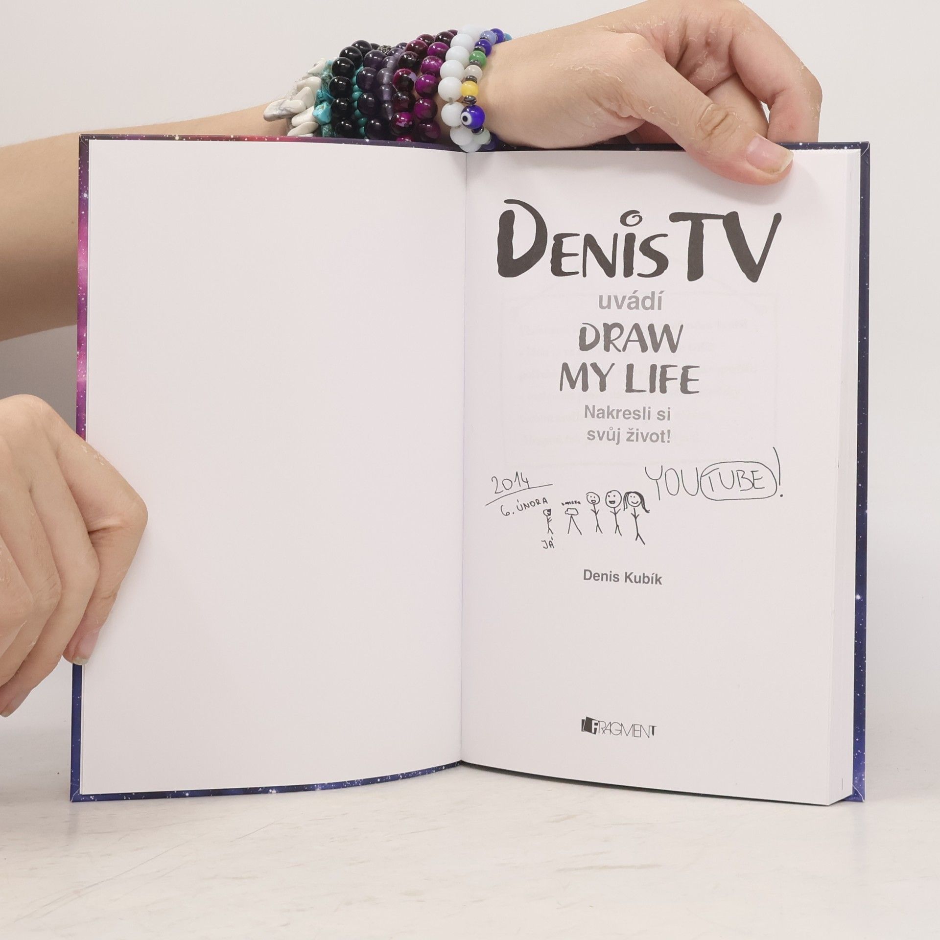 Denis Kubík Denis TV uvádí Draw My Life. Nakresli si svůj život!