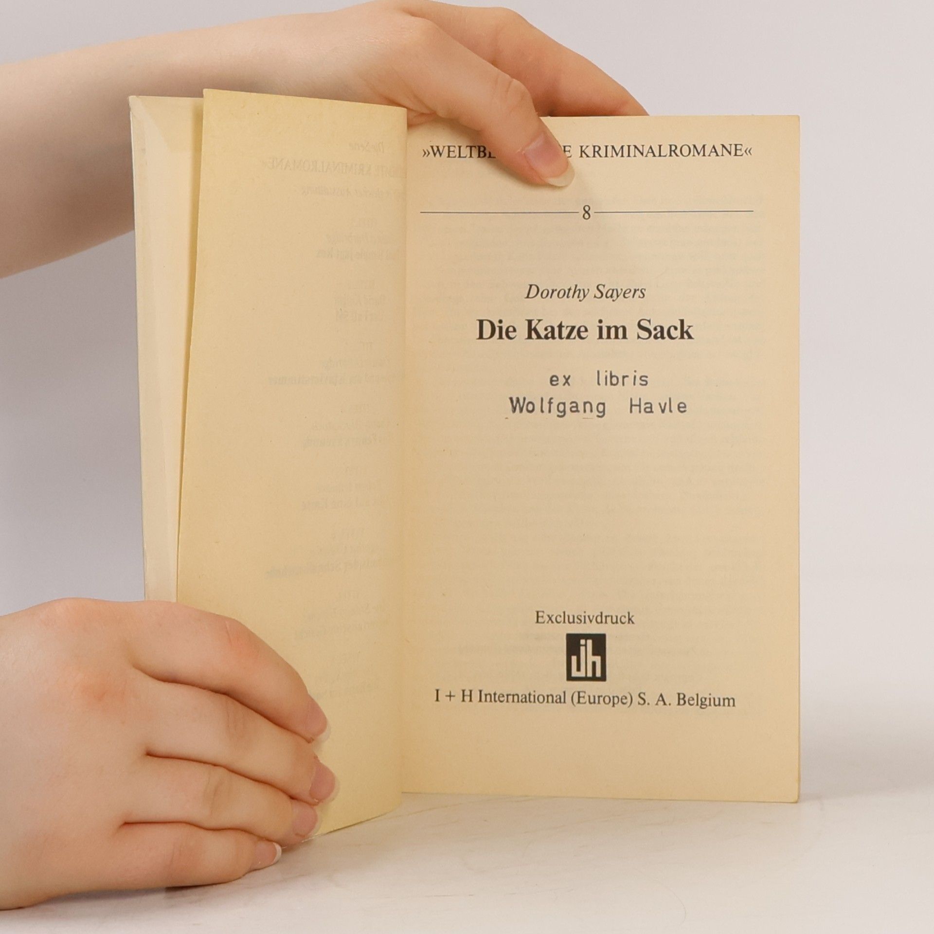 Dorothy Leigh Sayers Die Katze im Sack
