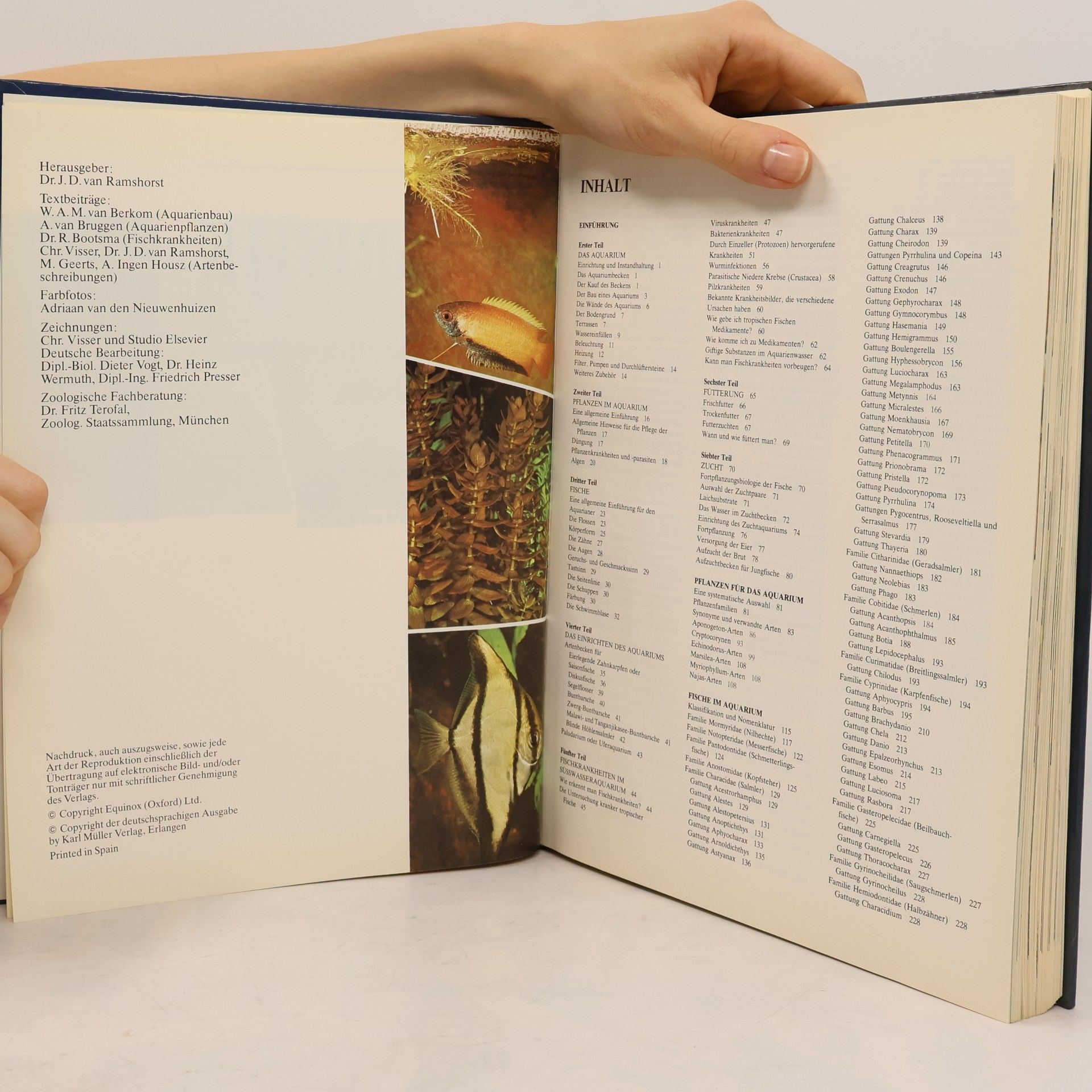 Various authors Aquaristik. Das grosse Handbuch der tropischen Süsswasserfische