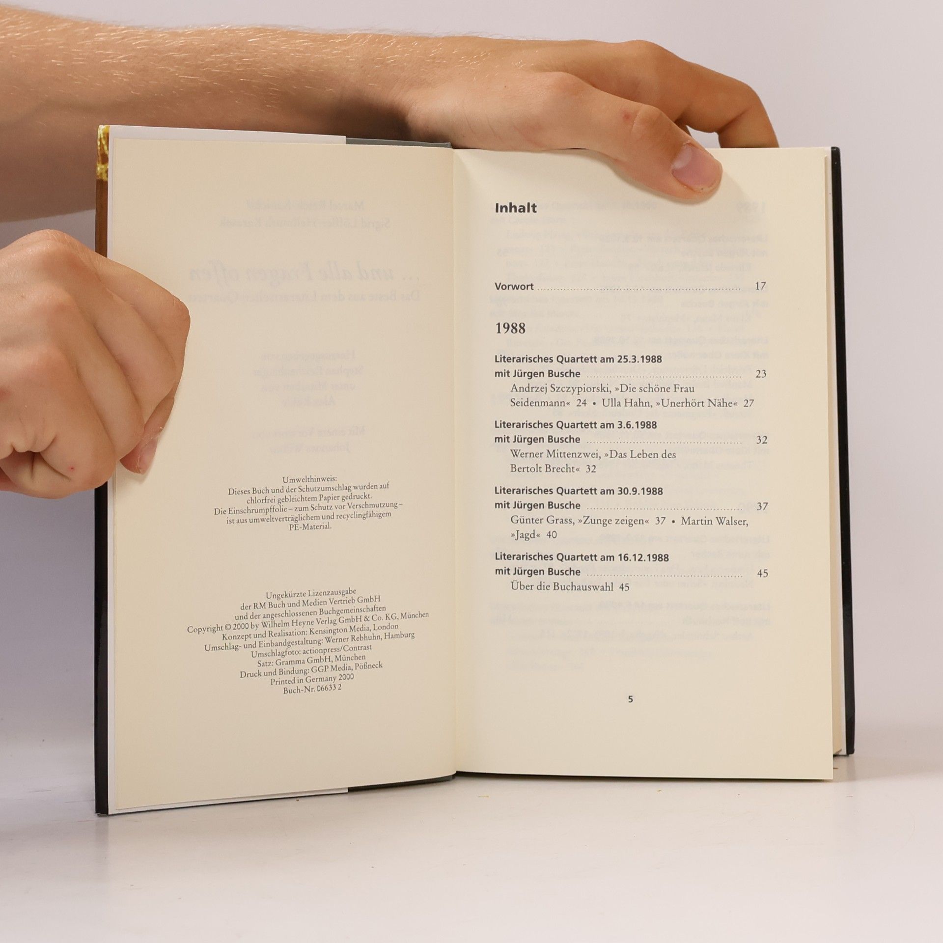 Collectif d'auteurs ...und alle Fragen offen