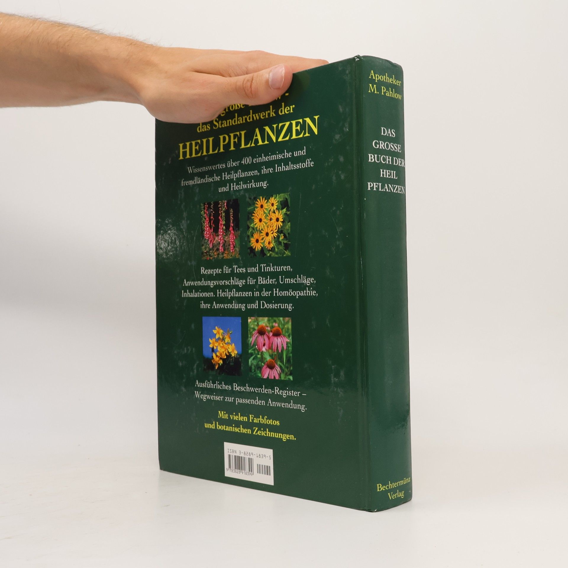 Mannfried Pahlow Das grosse buch der Heil Pflanzen