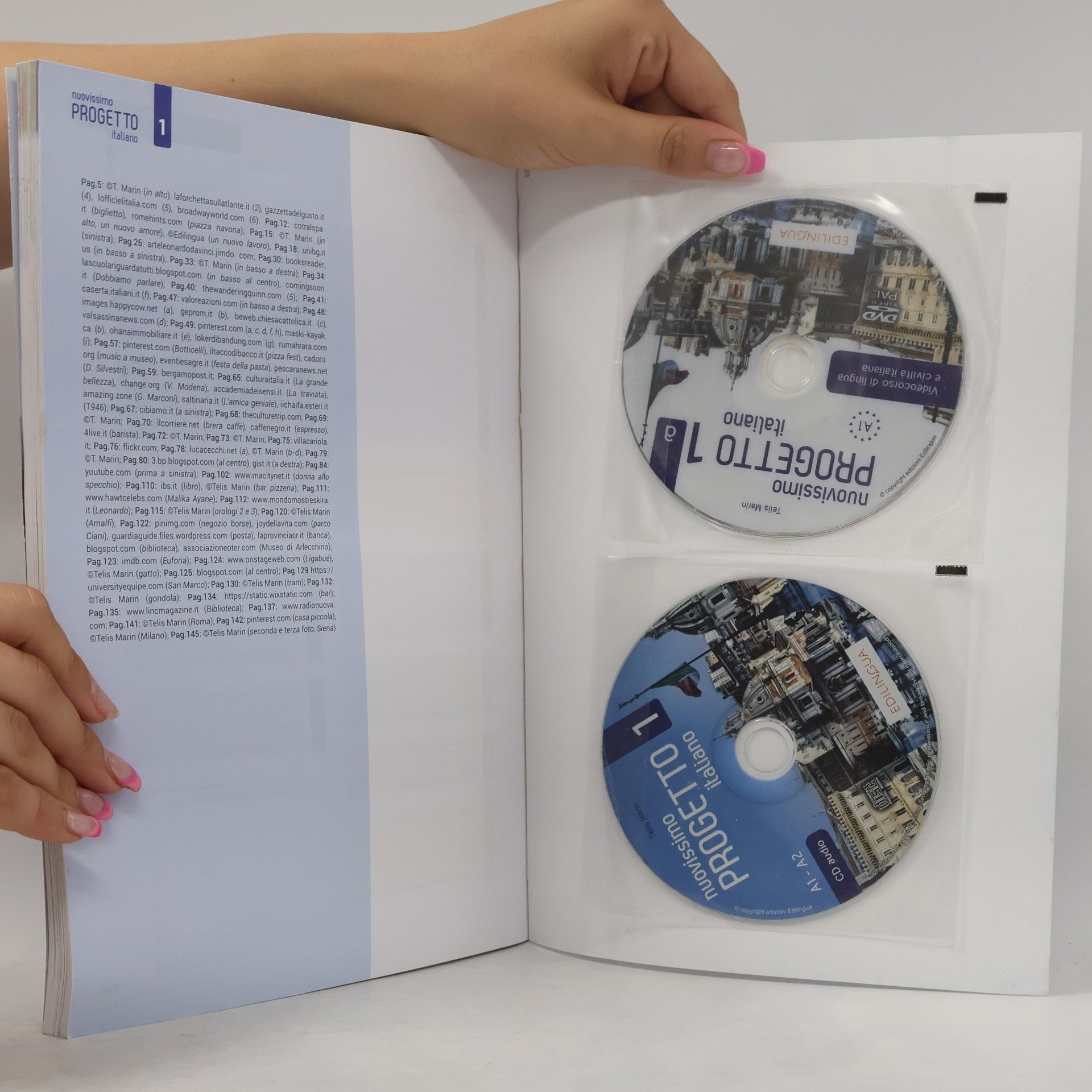Telis Marin Nuovissimo Progetto italiano 1a Libro dello studente e Quaderno degli esercizi DVD video + CD Audio