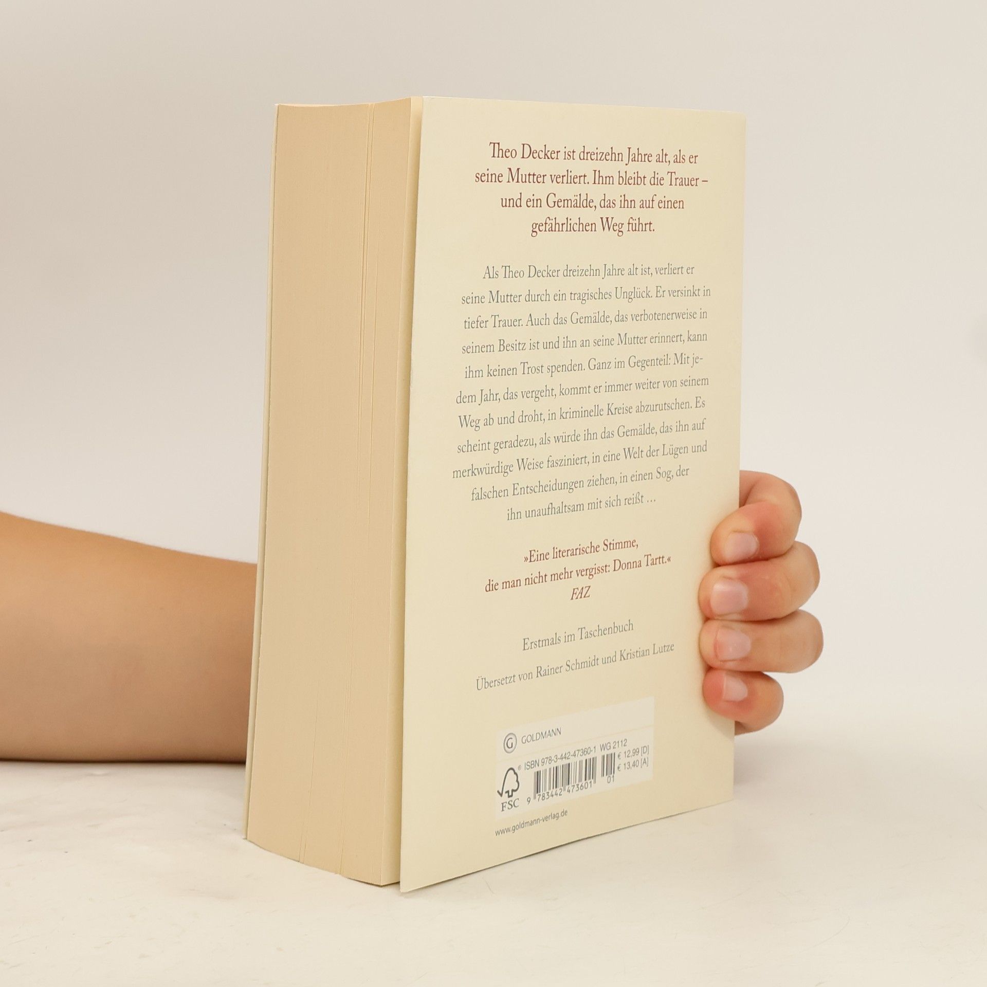 Donna Tartt Der Distelfink