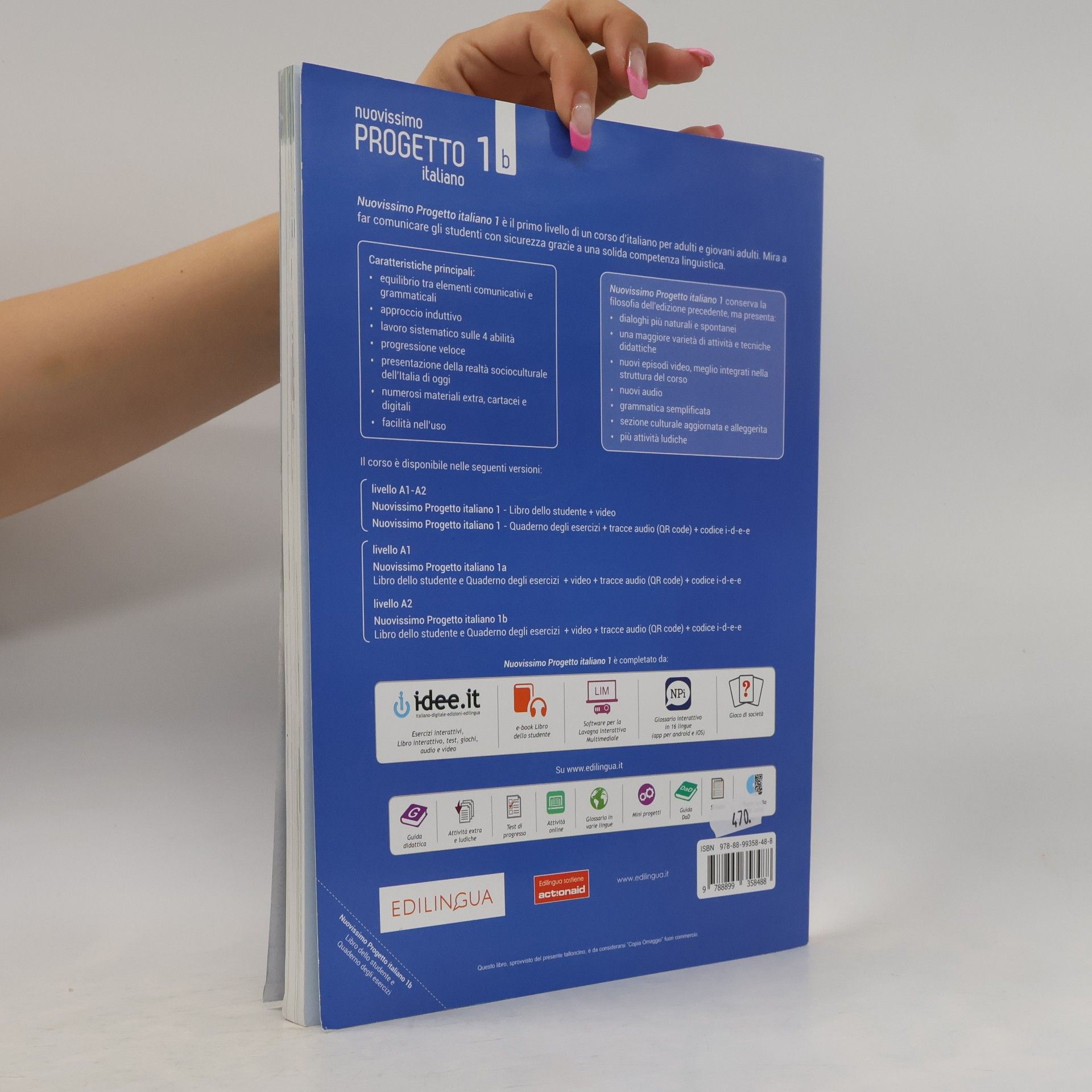 Telis Marin Nuovissimo Progetto italiano 1b Libro dello studente e Quaderno degli esercizi DVD video + CD Audio