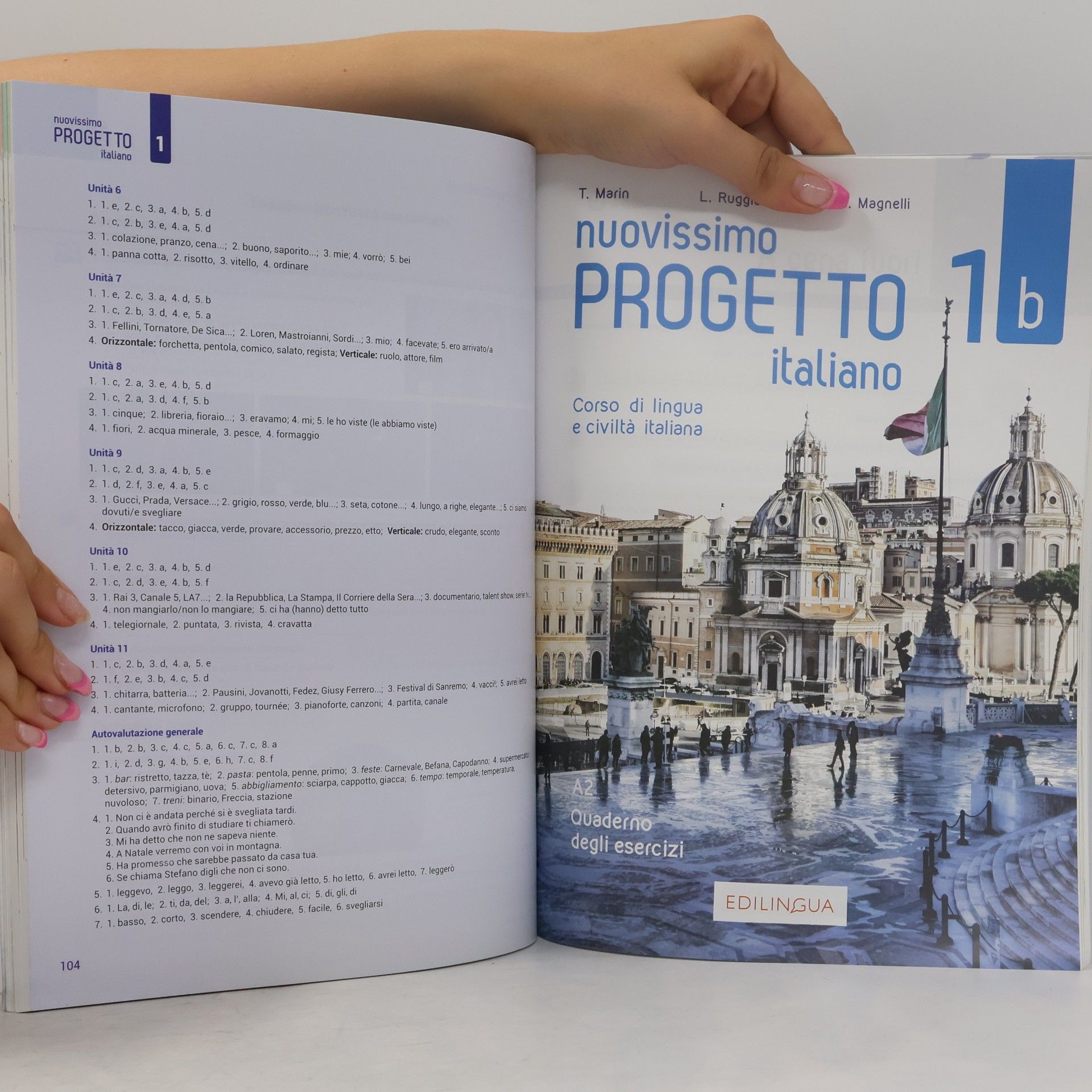 Telis Marin Nuovissimo Progetto italiano 1b Libro dello studente e Quaderno degli esercizi DVD video + CD Audio