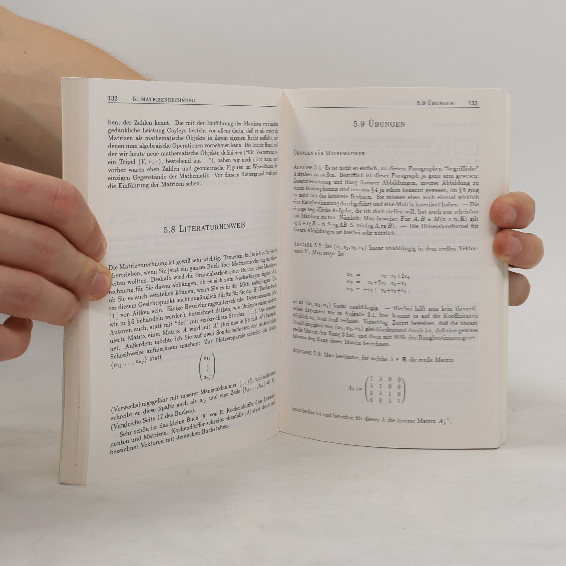 Klaus Jänich Lineare Algebra