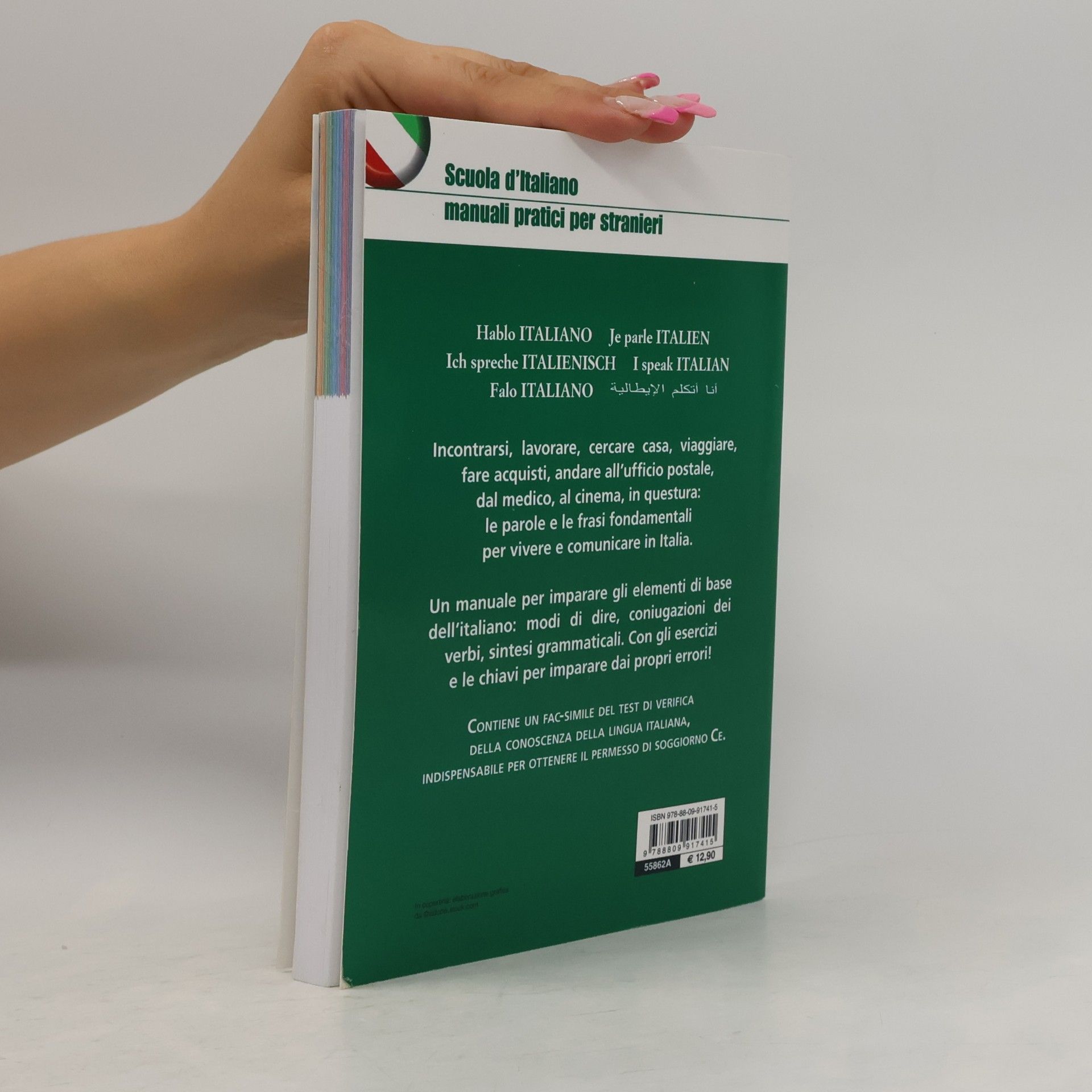 Scuola d'Italiano: Manuali pratici per stranieri: Parlo Italiano