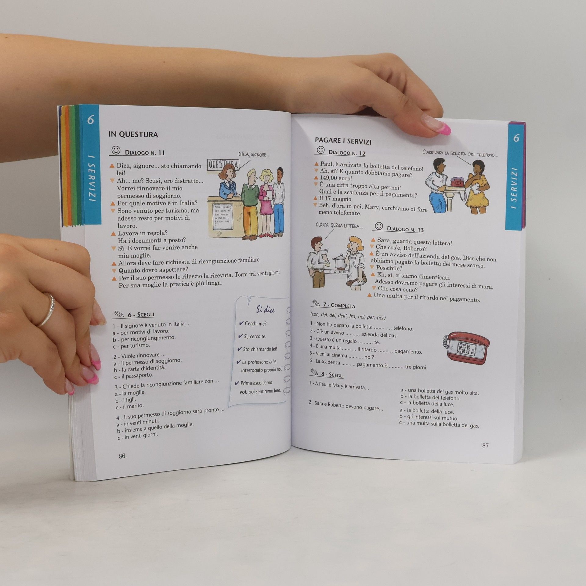 Scuola d'Italiano: Manuali pratici per stranieri: Parlo Italiano