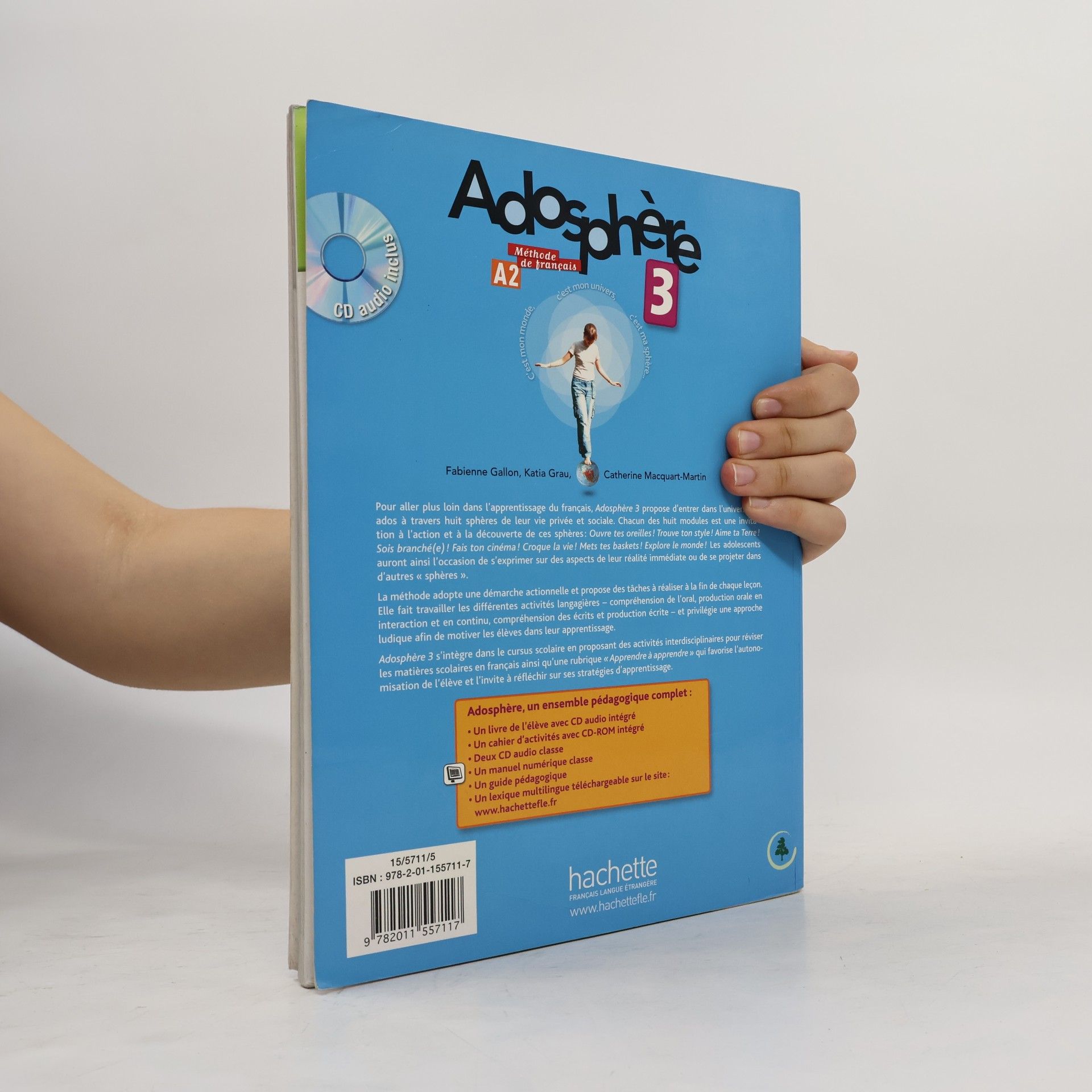 Fabienne Gallon Adosphère 3. Méthode de français A2