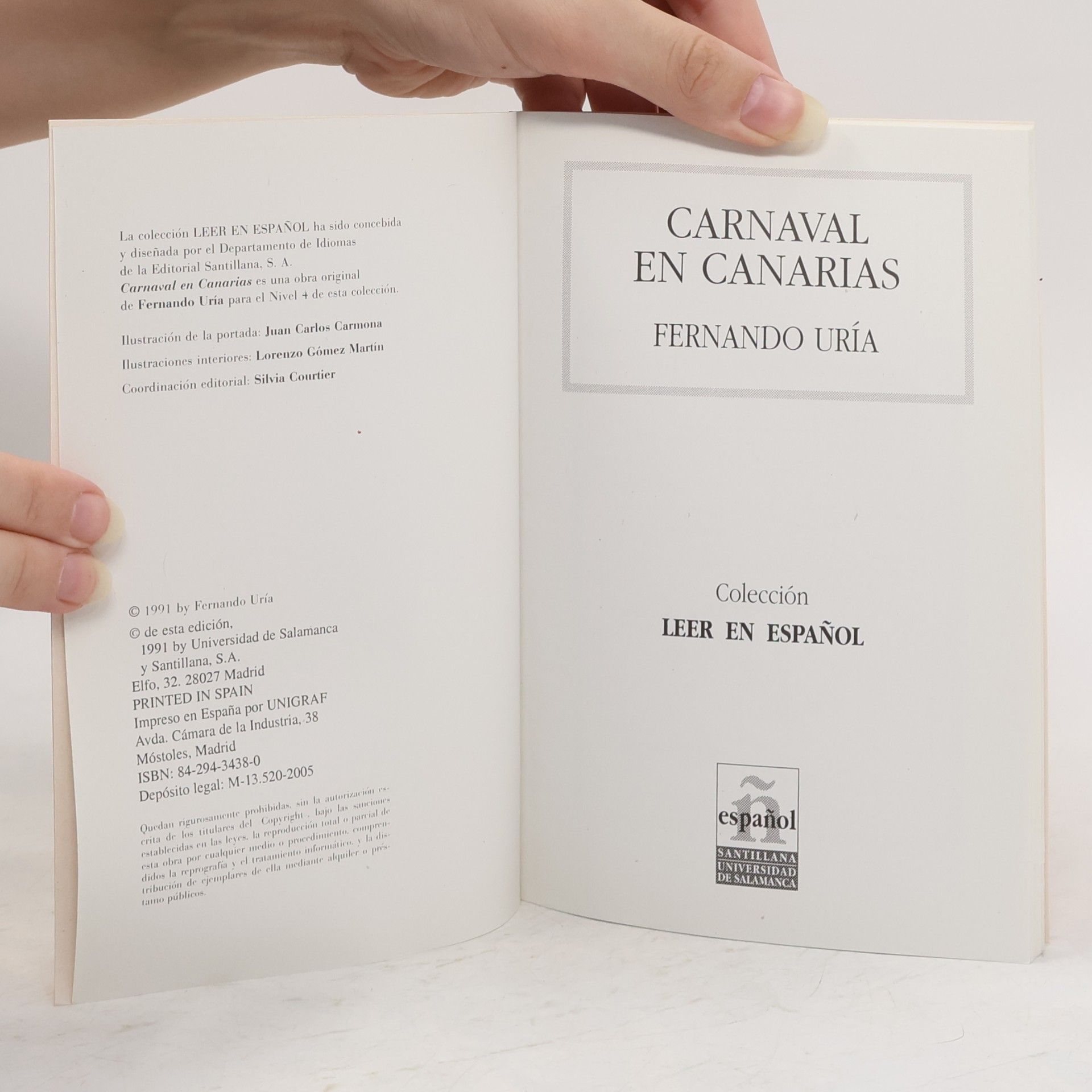 Fernando Uría Leer en Espanol - 4: Carnaval en Canarias