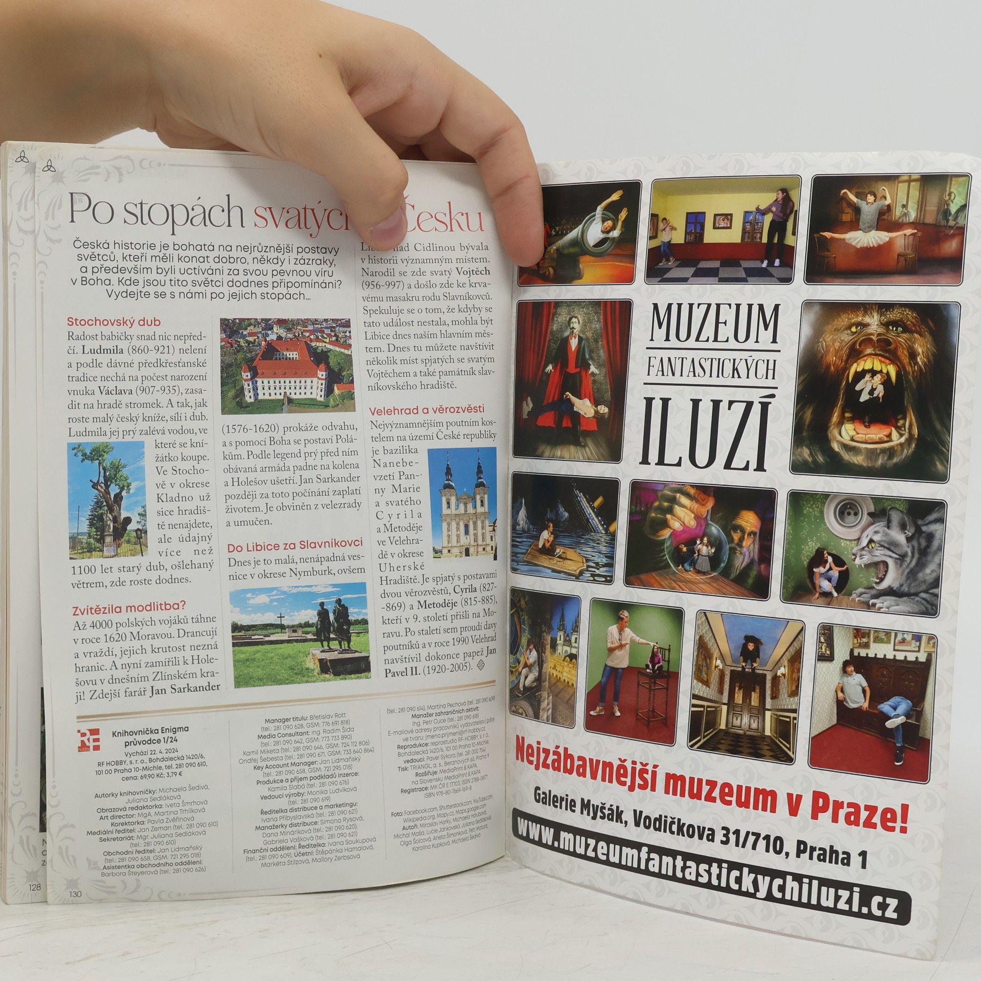 Michaela Šedivá Průvodce po magických místech Česka a Slovenska 01