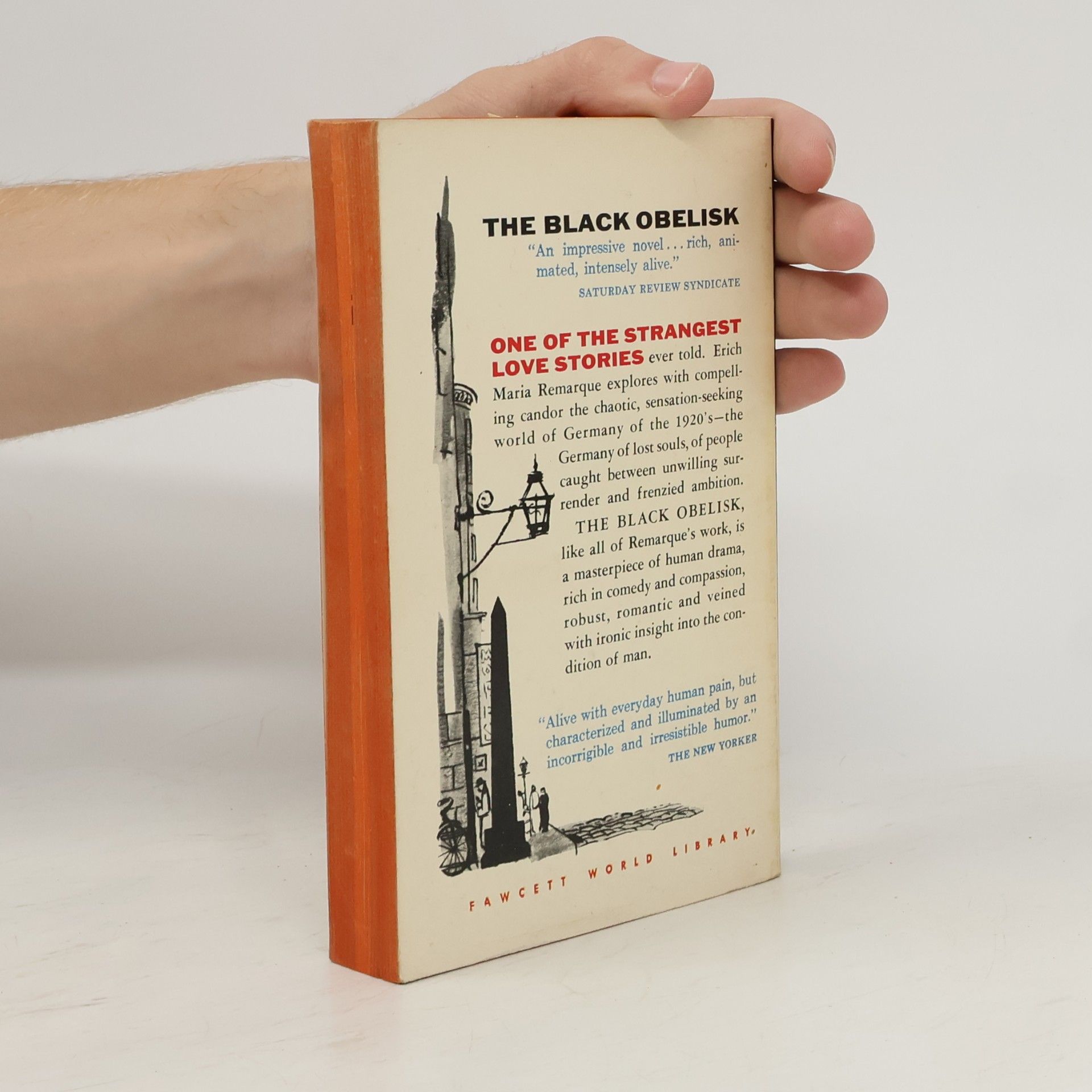 Erich Maria Remarque The Black Obelisk