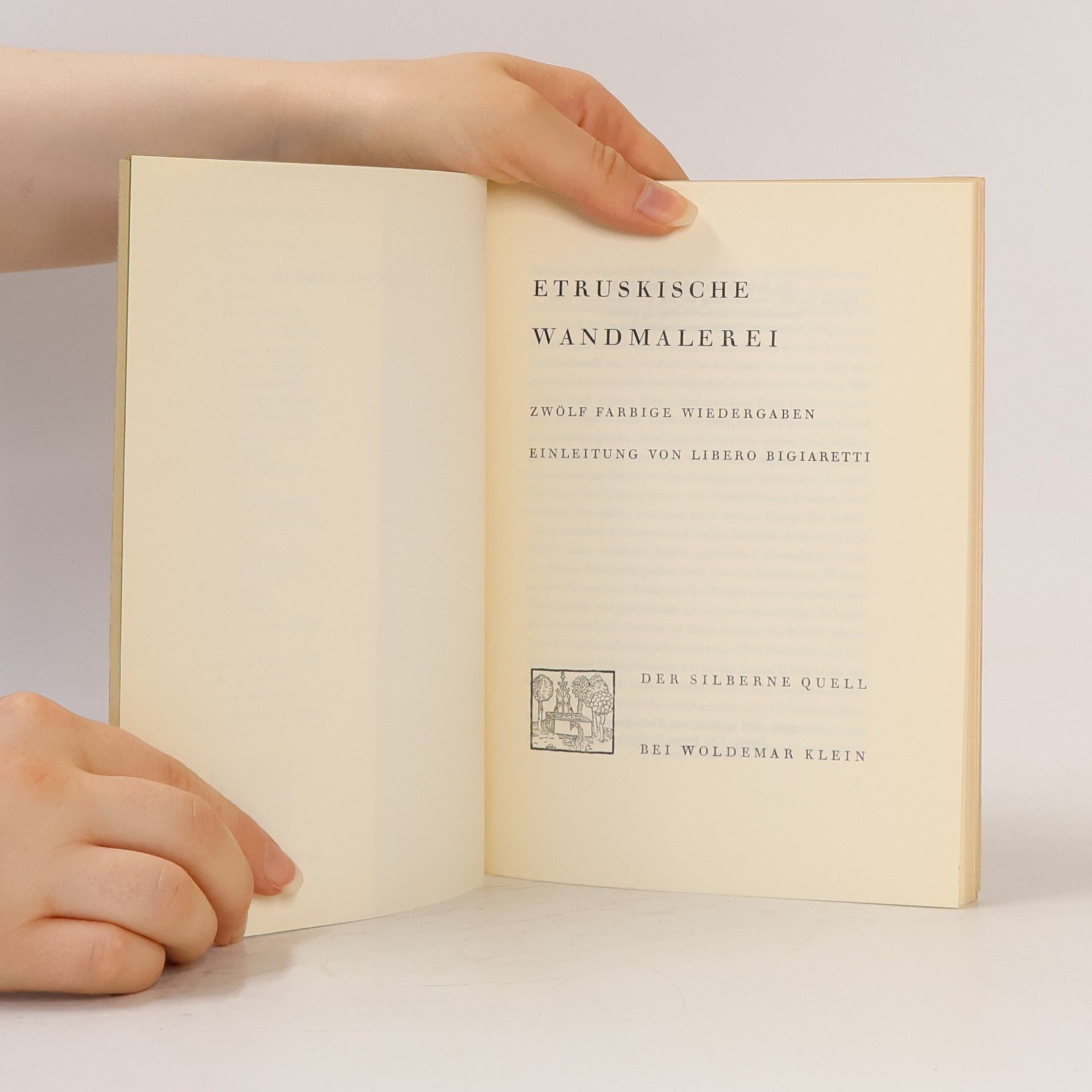 Woldermar Klein Etruskische Wandbilder