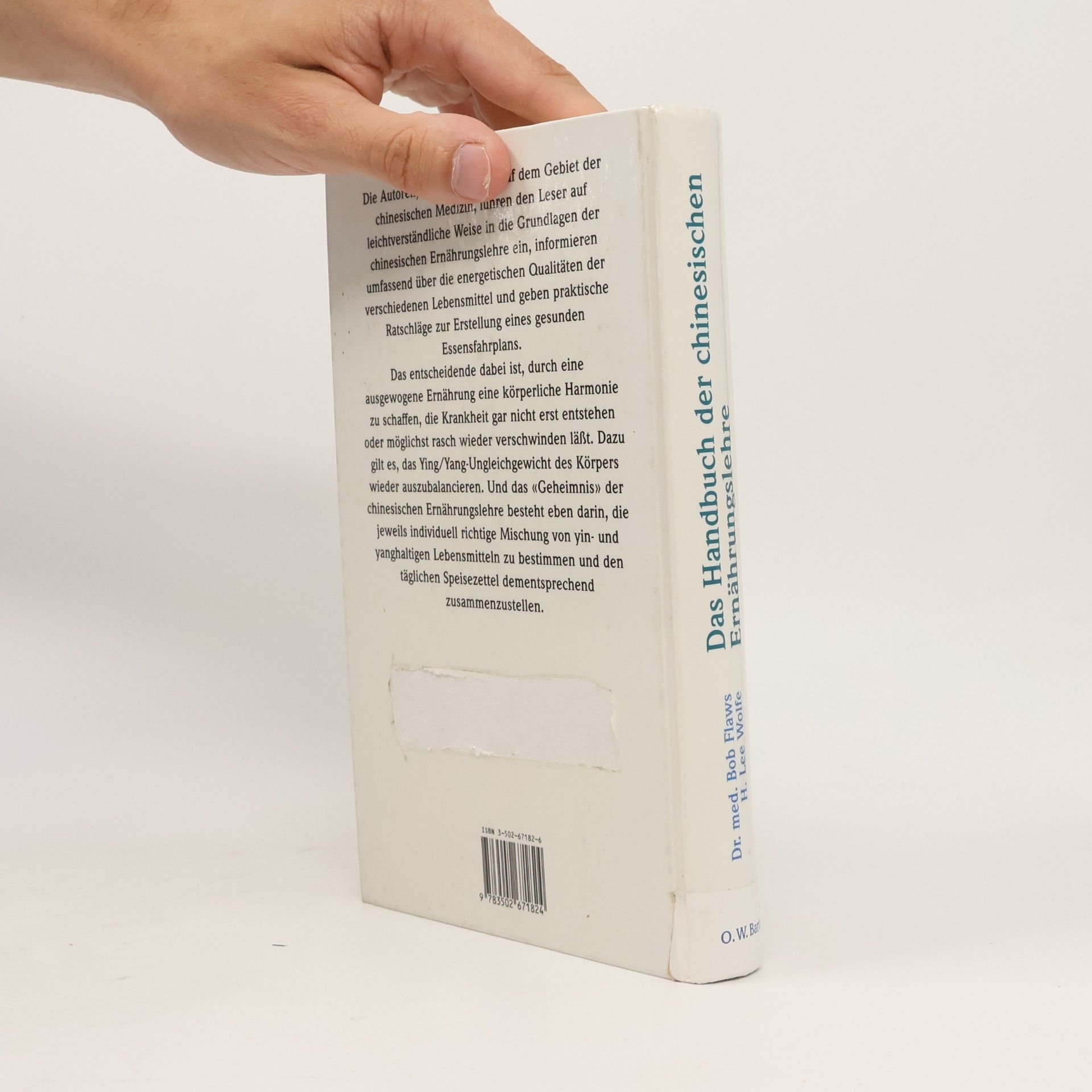 Bob Flaws Das Handbuch der chinesischen Ernährungslehre