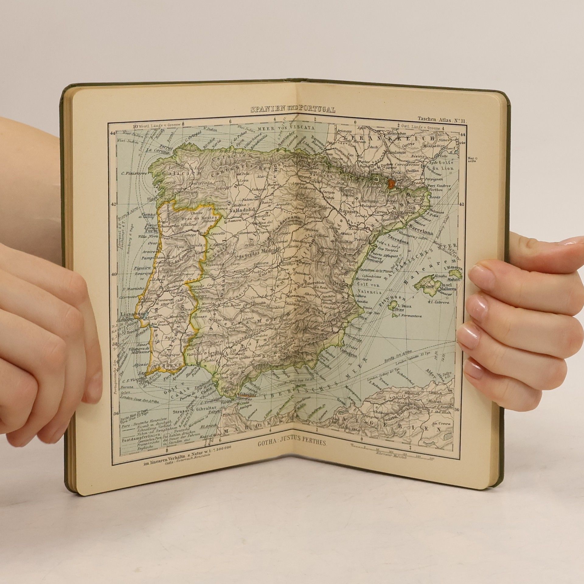 Justus Perthes Taschen-Atlas