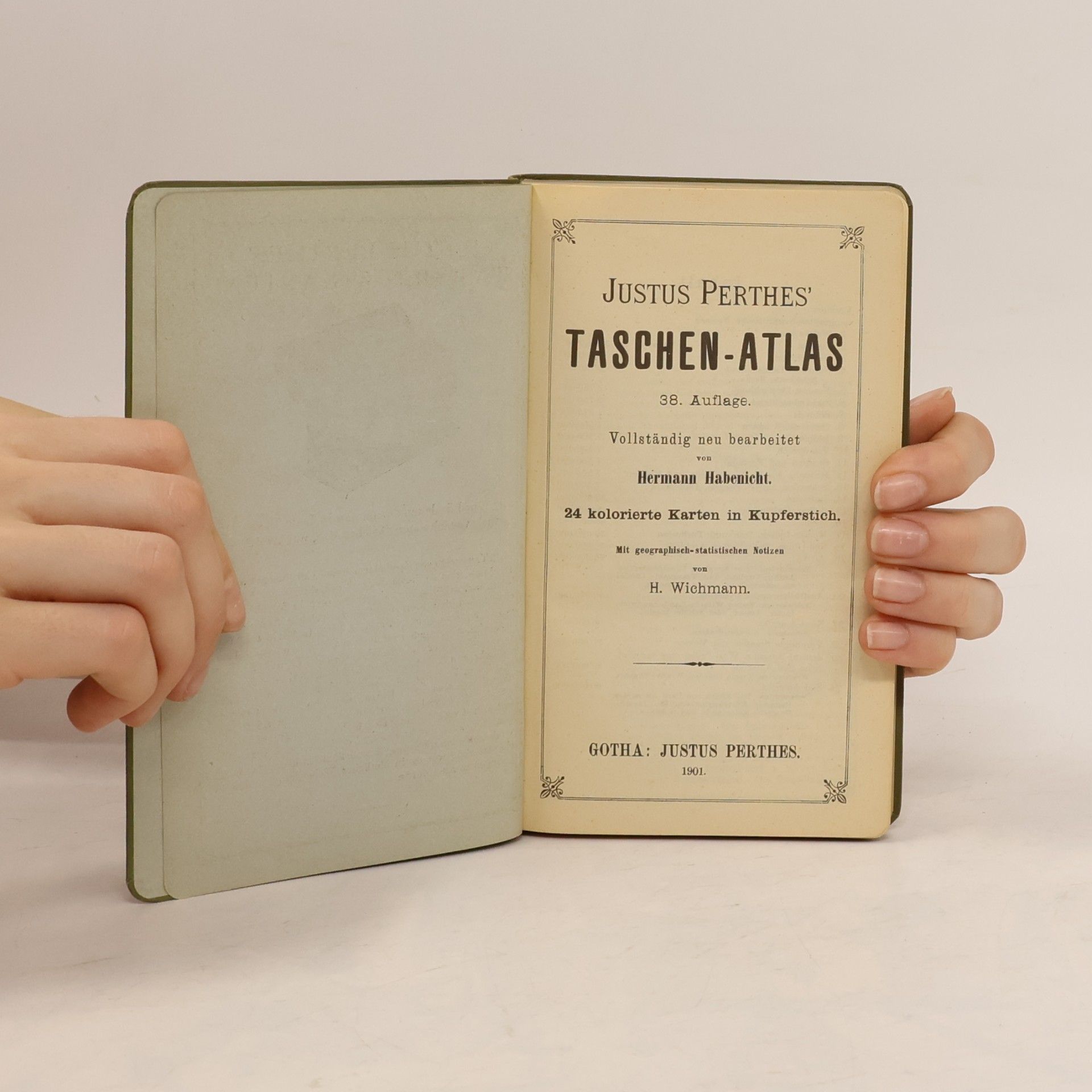 Justus Perthes Taschen-Atlas