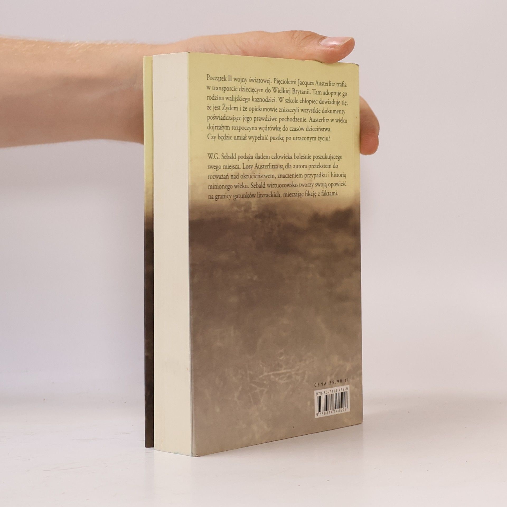 W. G. Sebald Don Kichot i Sancho Pansa: Austerlitz
