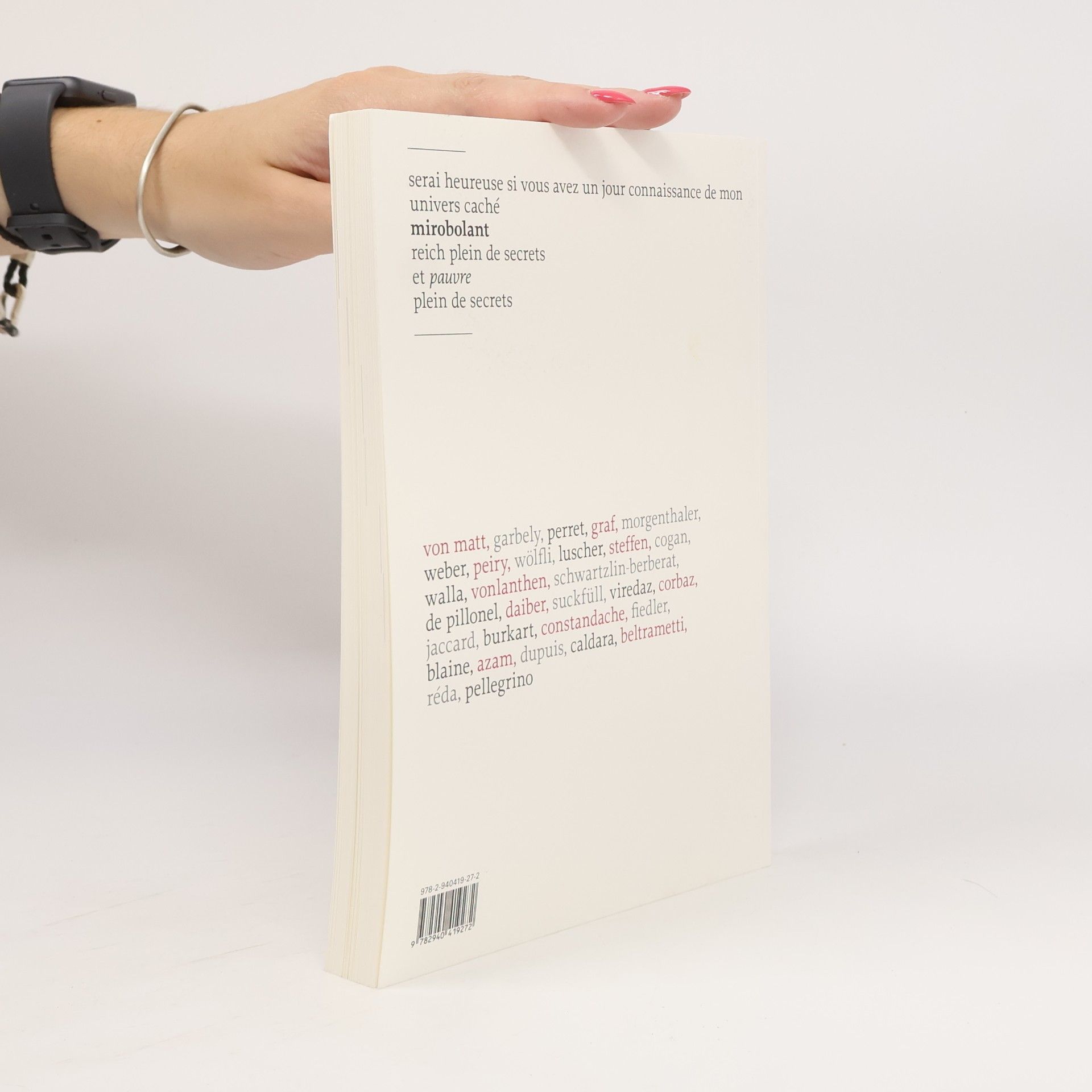 Annemarie von Matt La Revue de Belles-Lettres, 146° année, 2022, 2