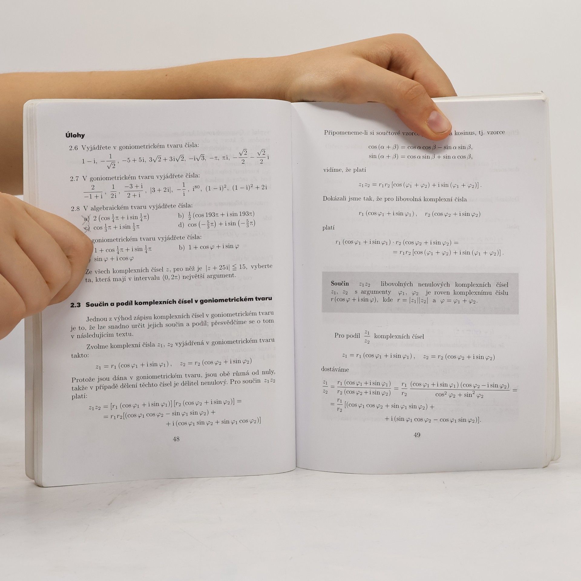Emil Calda Matematika pro gymnázia. Komplexní čísla
