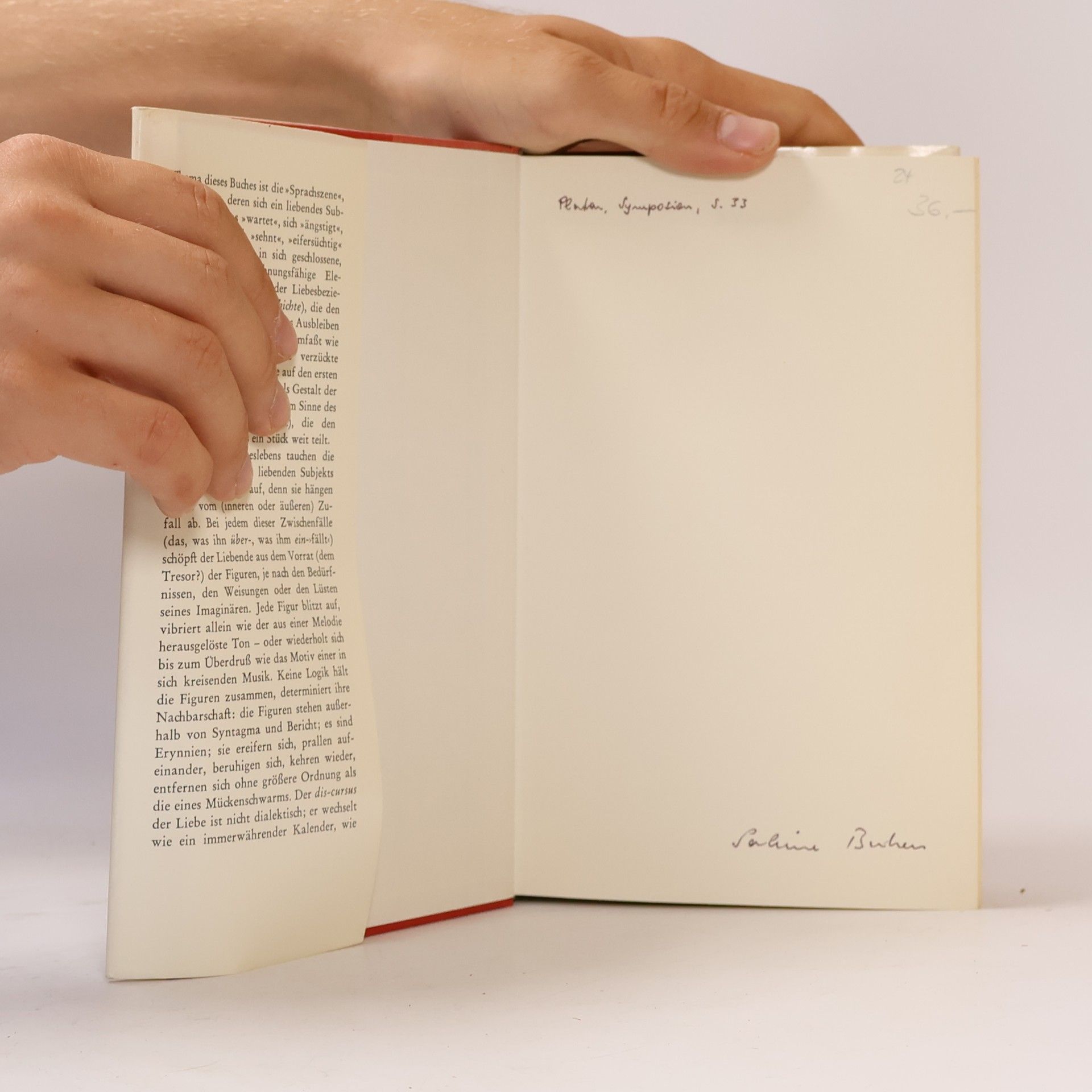 Roland Barthes Fragmente einer Sprache der Liebe